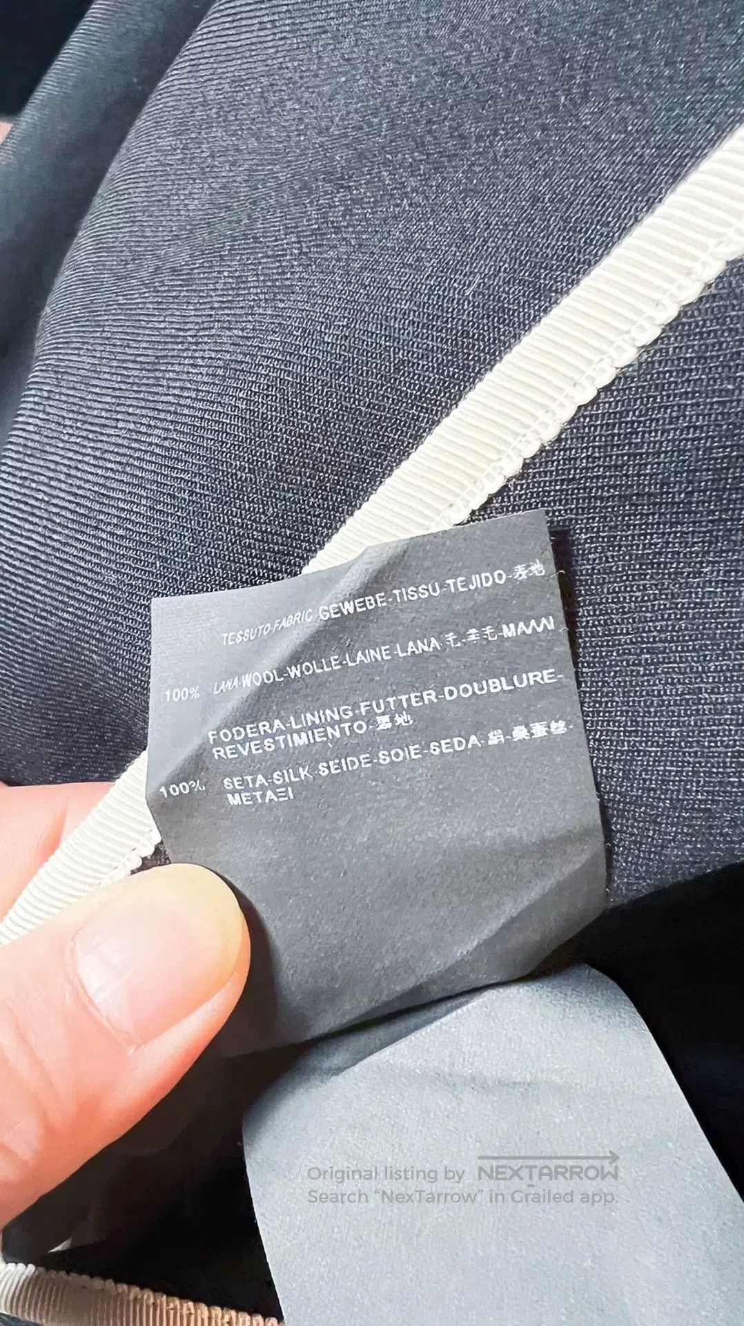 Saint Laurent Paris Saint Laurent Black Blazer with White Trim. Size US M / EU 48-50 / 2 - 7 Thumbnail