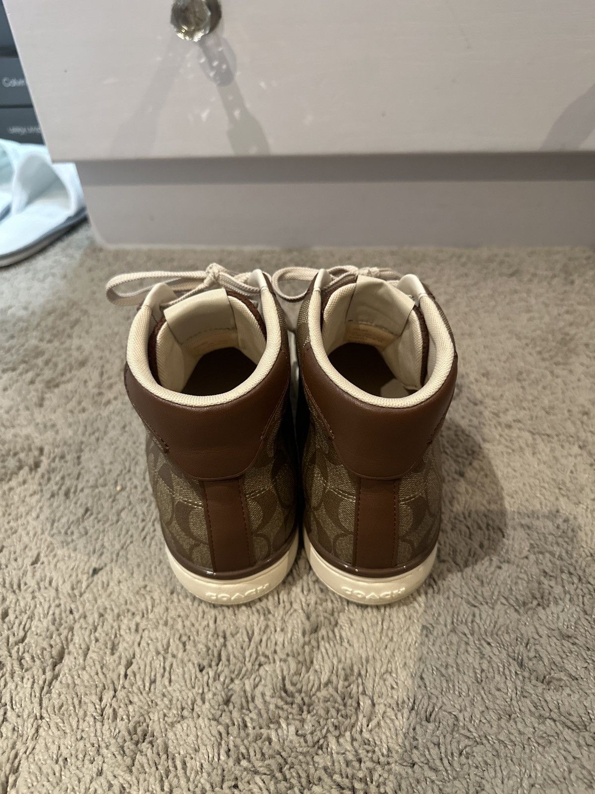Coach Coach high top sneakers Size US 10.5 / EU 43-44 - 6 Thumbnail