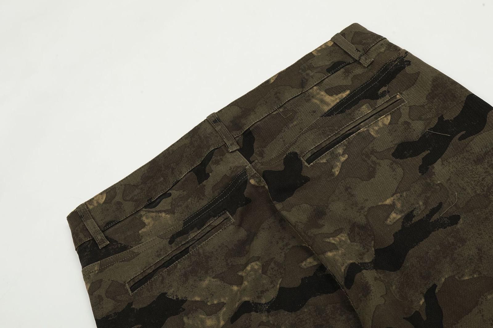 Vintage Camouflage Cargo Flare Pants Size US 28 / EU 44 - 10 Thumbnail