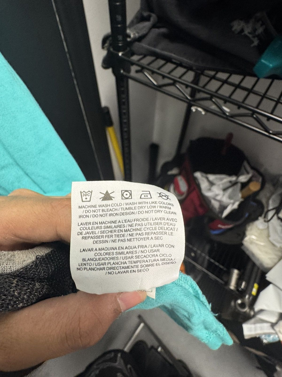 Nike × Off-White OFF-WHITE x Nike NRG A6 Tee Retro Blue Size US L / EU 52-54 / 3 - 6 Thumbnail