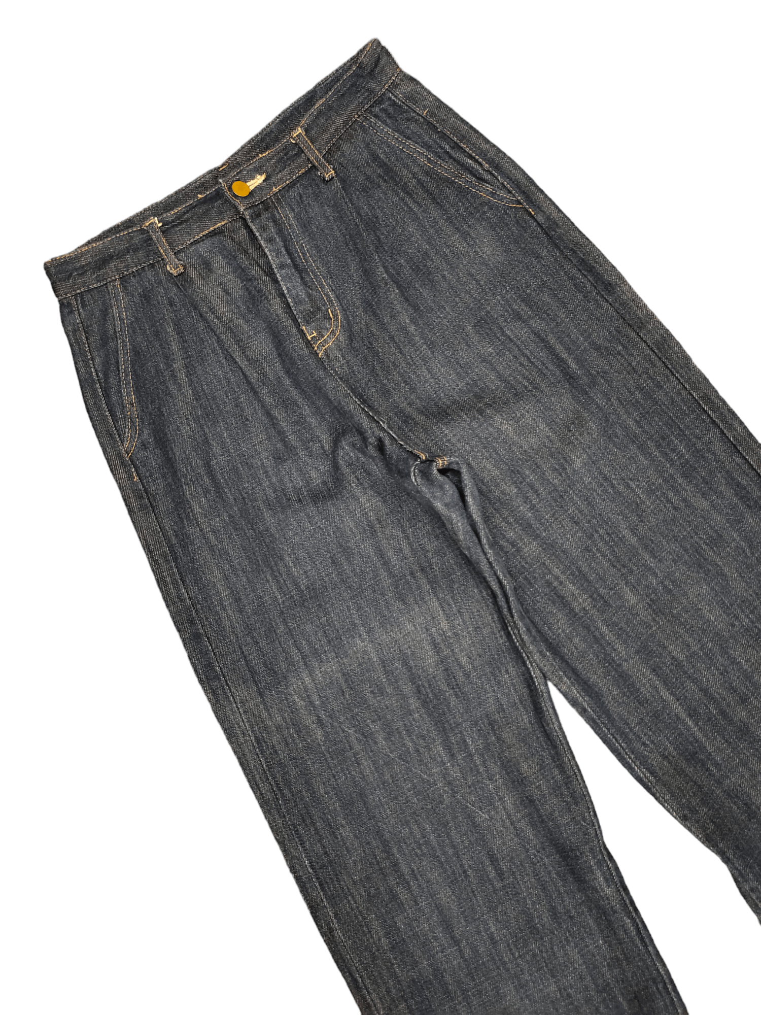 Comme des Garcons × Undercover Baggy Jeans Neukkimpyo Wide Leg Denim Y2k Jnco Streetwear Size US 30 / EU 46 - 6 Thumbnail