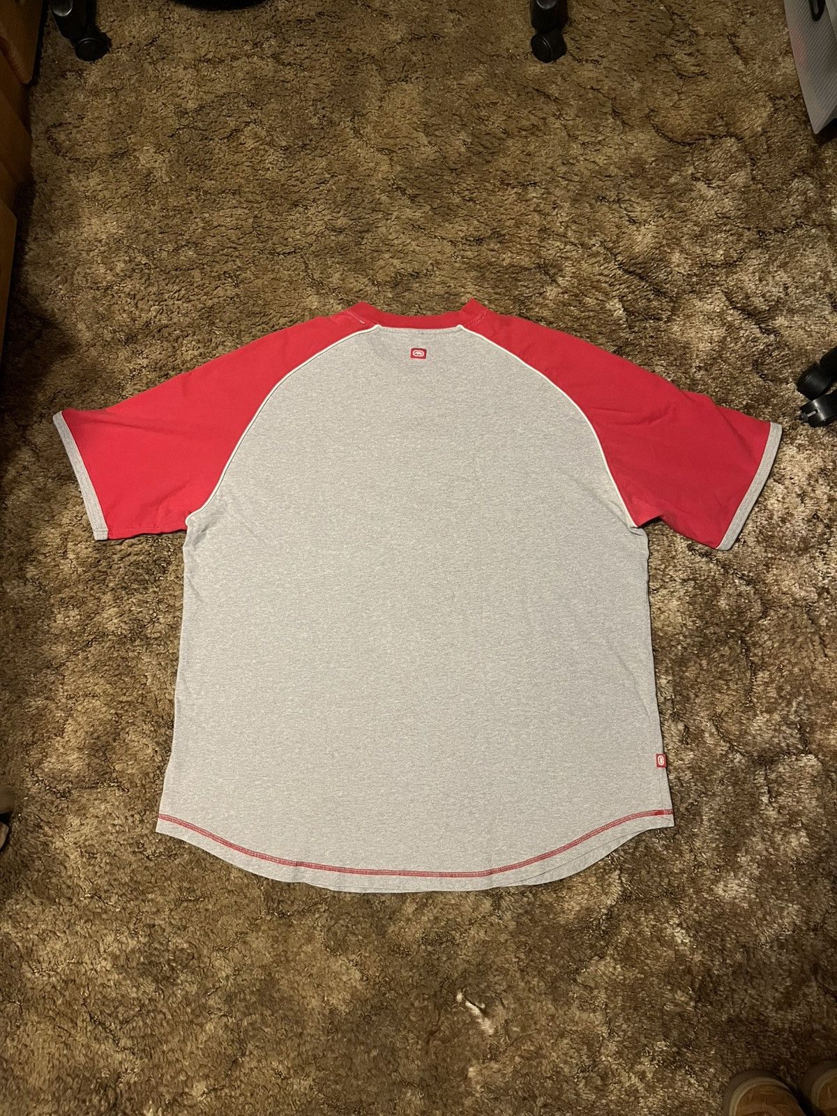 Ecko Unltd. Vintage Y2K Ecko Unltd. Baggy Logo T-Shirt Gray/Red XXLarge Size US XXL / EU 58 / 5 - 4 Thumbnail