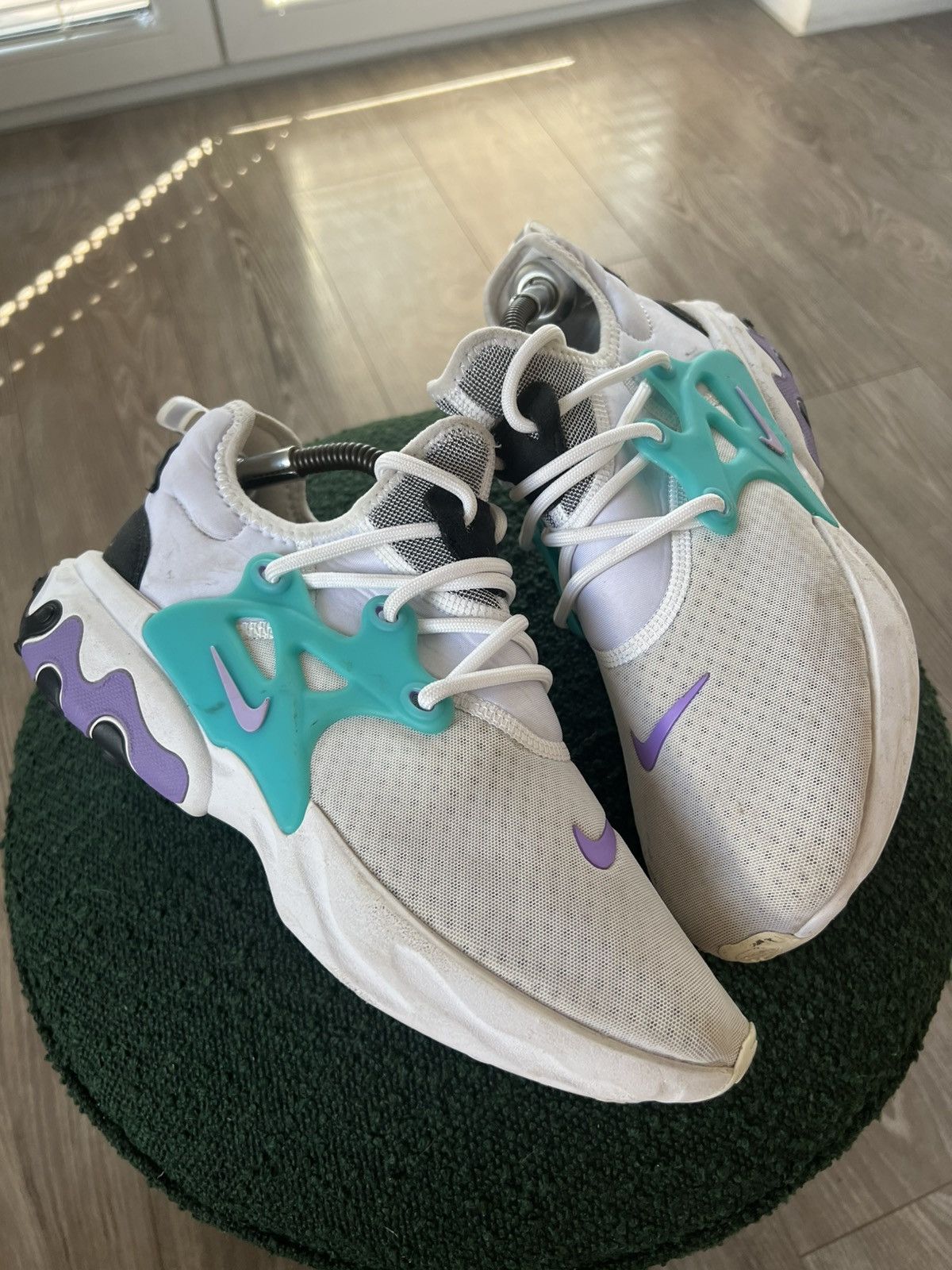 Nike ‼️Nike React Presto Cassette GS Sneakers‼️ Size US 8.5 / EU 41-42 - 3 Thumbnail