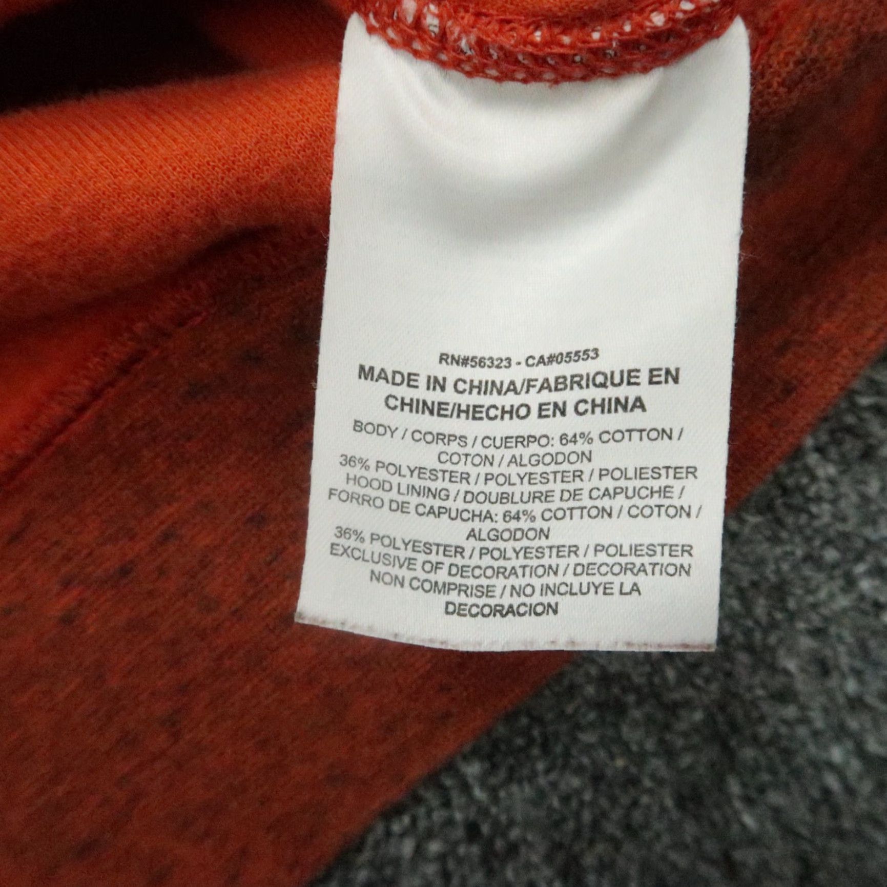 Nike Nike Hoodie Men XL Orange Full Zip Fleece Tech AW77 Sportswear Mens Size US XL / EU 56 / 4 - 5 Thumbnail