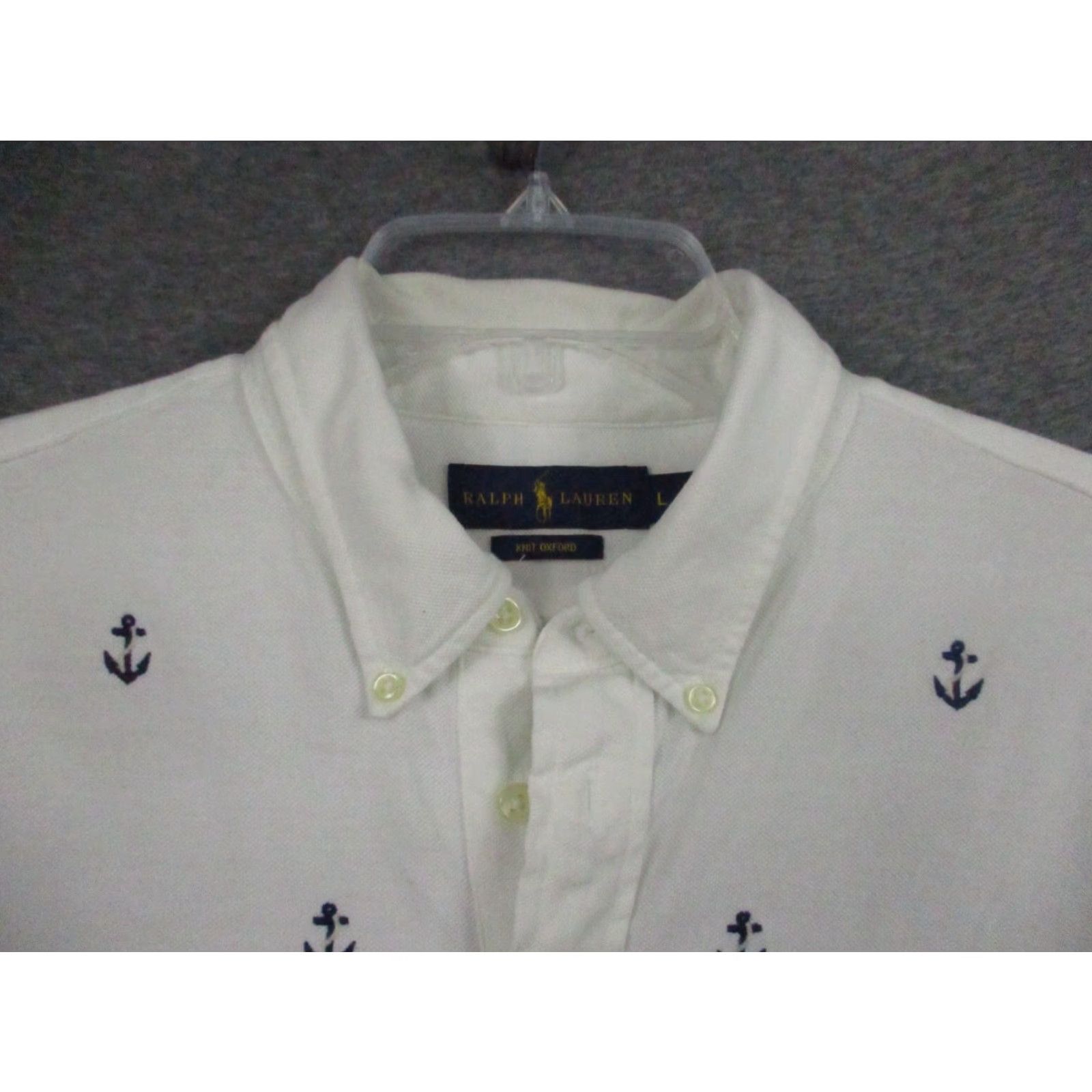 Ralph Lauren Ralph Lauren Shirt Large Nautical Print Mens Short Sleeve Polo Size US L / EU 52-54 / 3 - 2 Thumbnail