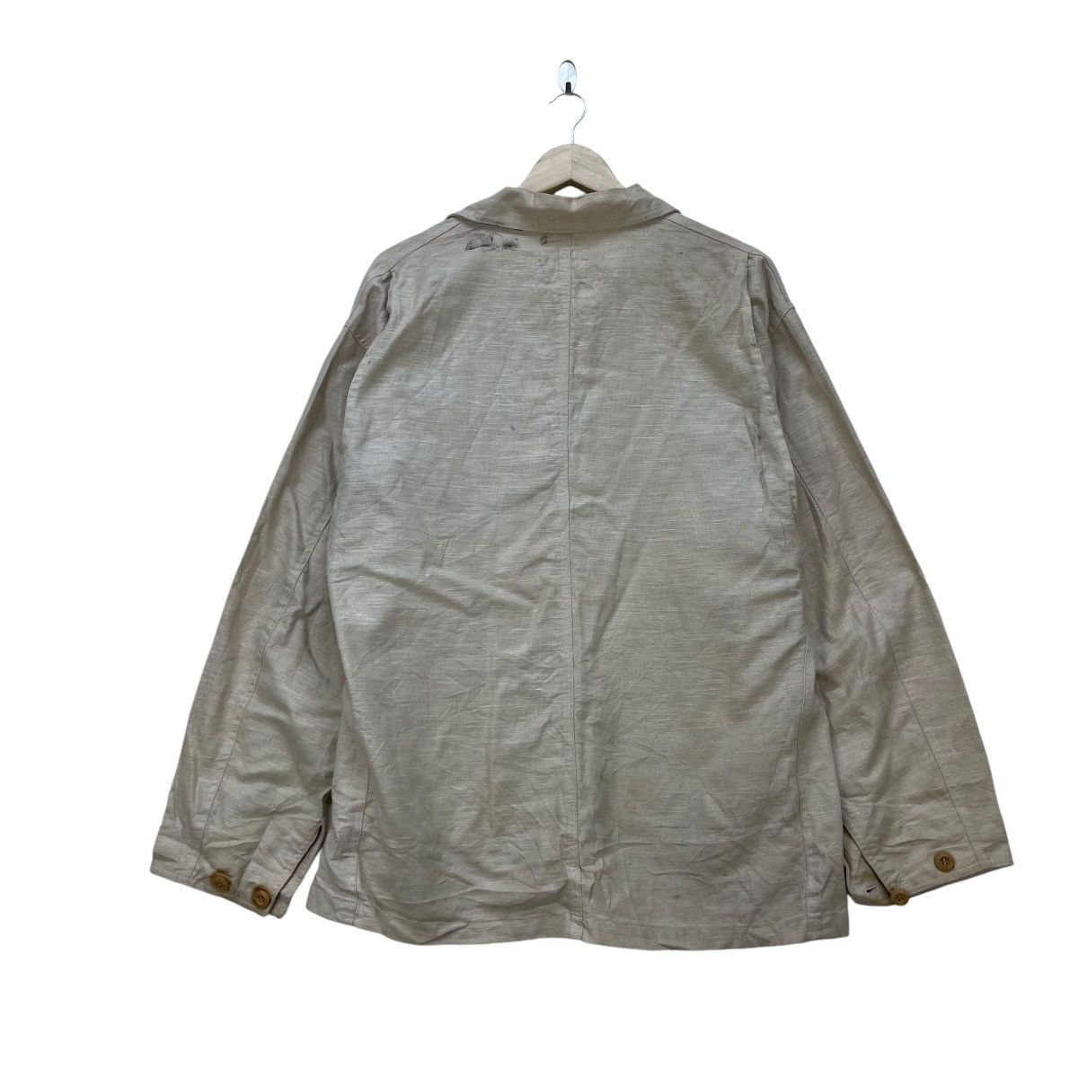 Japanese Brand 🗣️Turkey Bear Linen Jacket Size US M / EU 48-50 / 2 - 2 Thumbnail
