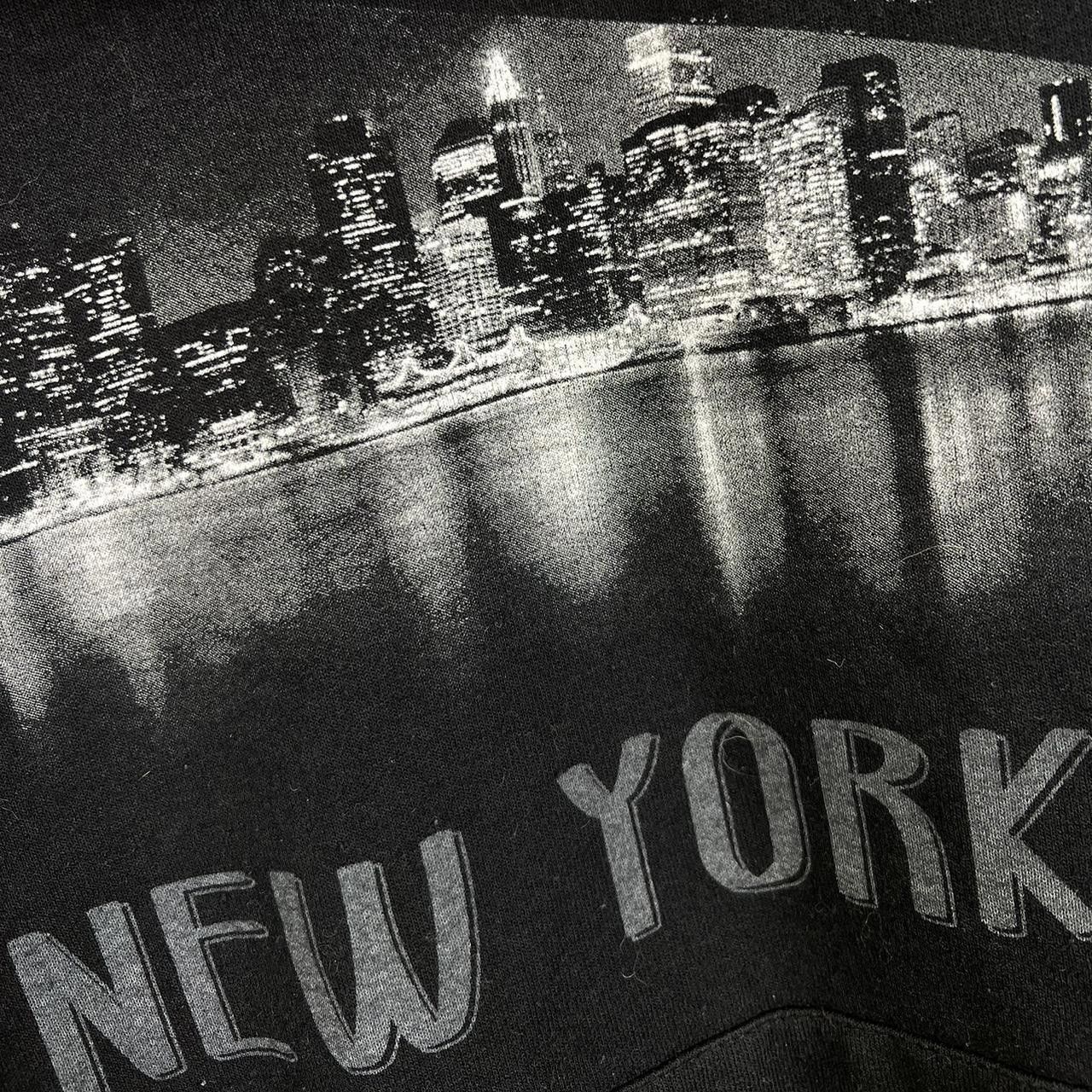 Jerzees 90s Jerzees New York City Hoodie - Black Graphic Sweatshirt Size US L / EU 52-54 / 3 - 3 Thumbnail
