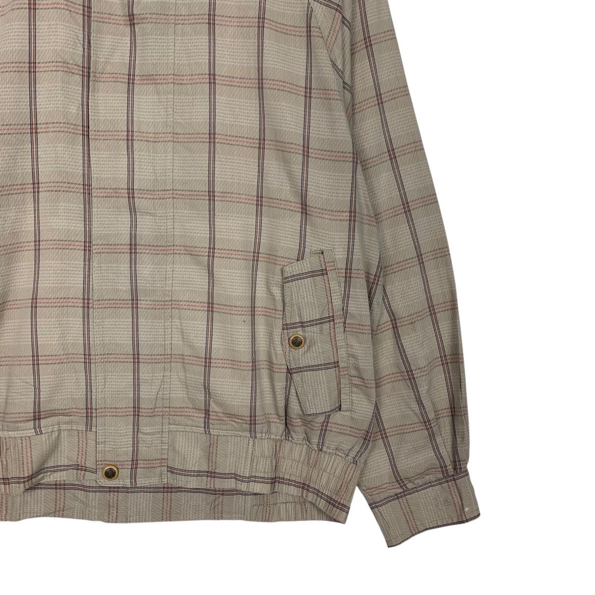 Japanese Brand Vintage 90’s CROCODILE Checked Casual Jacket #2833-C128 Size US M / EU 48-50 / 2 - 6 Thumbnail