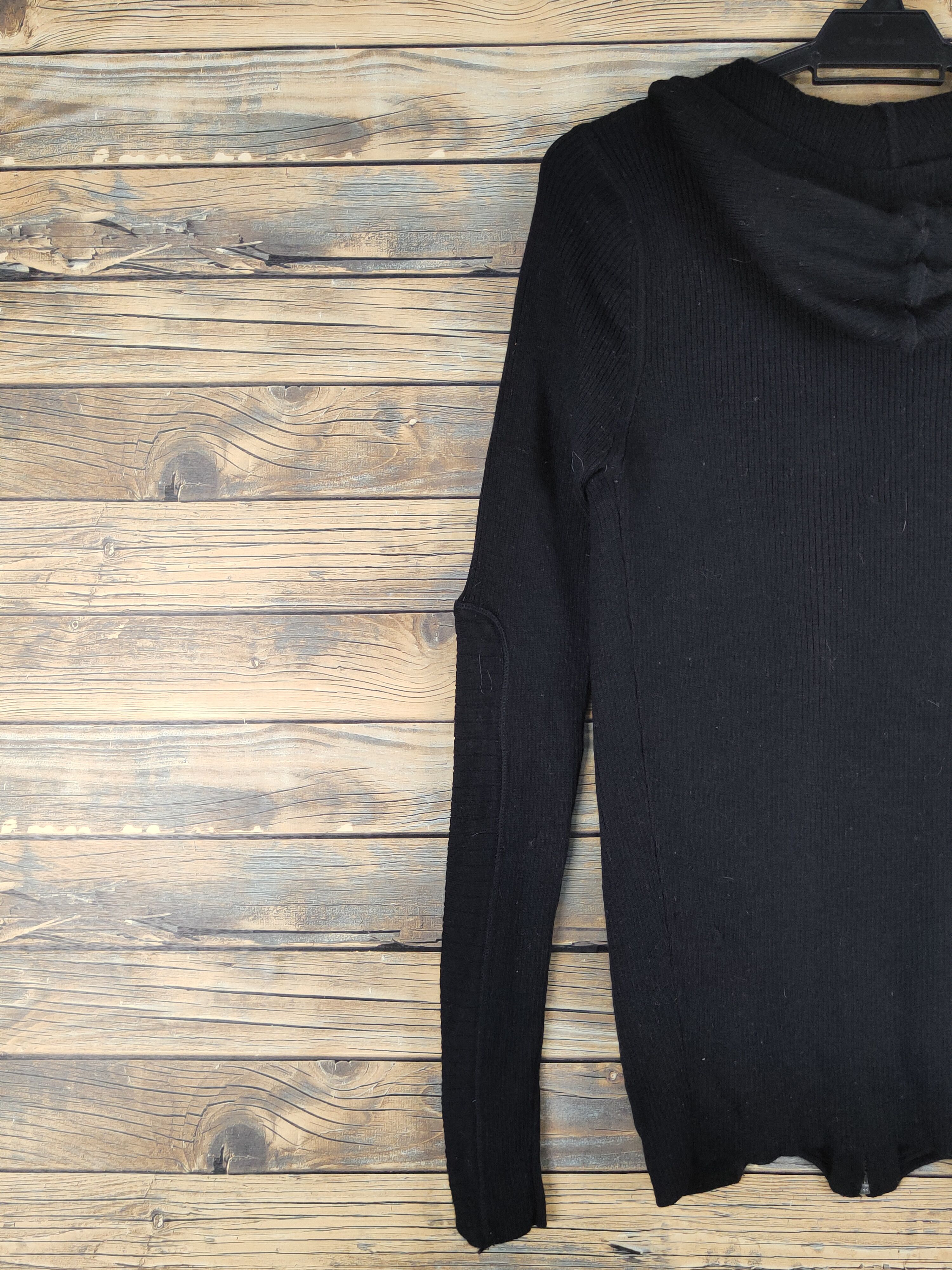 Vintage D/him Black Hoodie Sweater punk #W136w Size US M / EU 48-50 / 2 - 8 Thumbnail