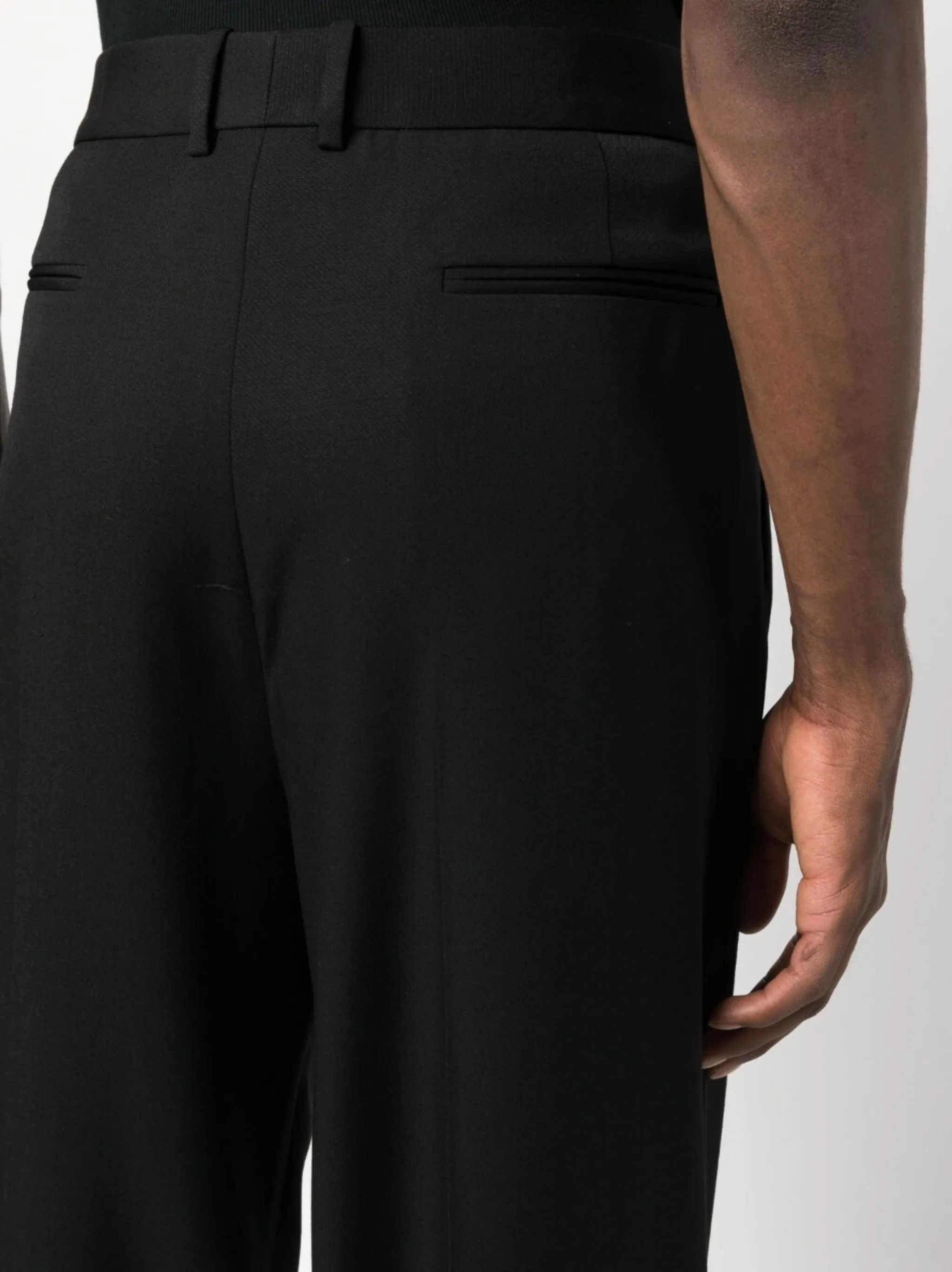 Saint Laurent Paris o1s1wg110225 731990 Pantalon 2 Plis Grain De Poudre Pant Size US 30 / EU 46 - 5 Thumbnail