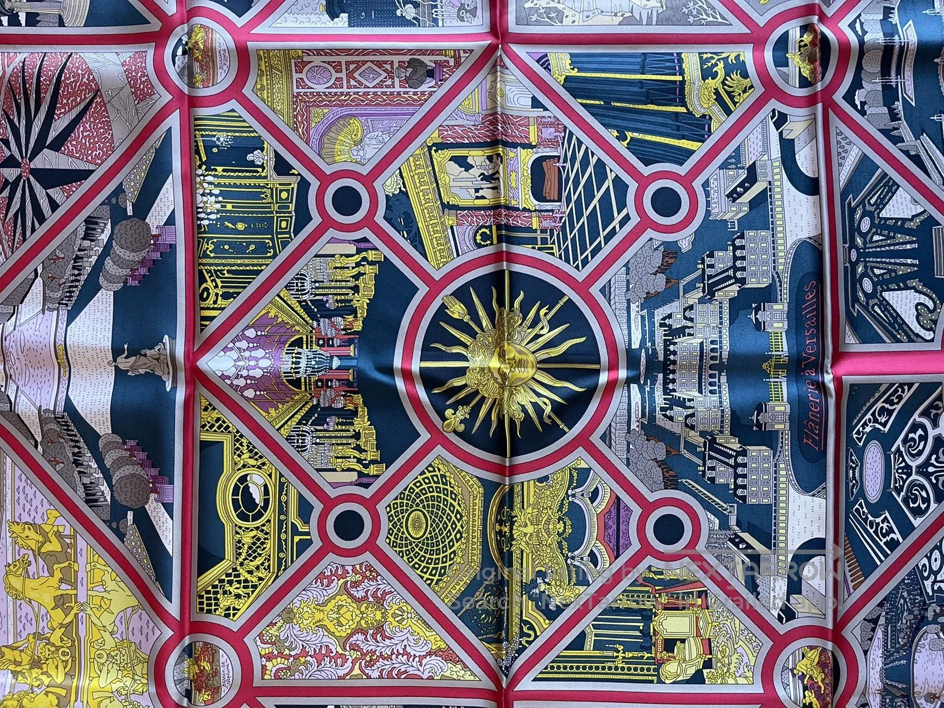 Hermes Hermès Silk Scarf 90x90 Versailles. Size ONE SIZE - 2 Thumbnail