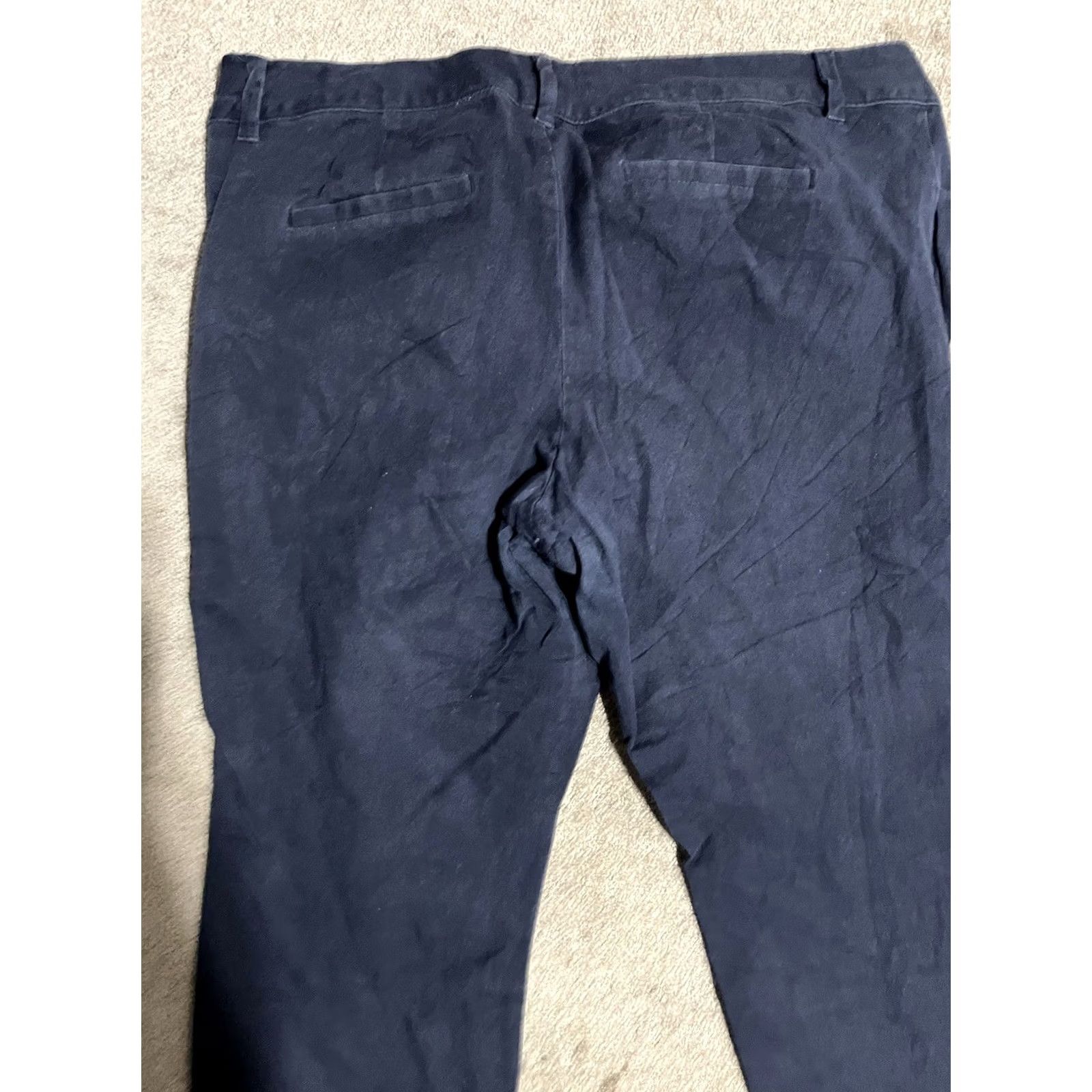 Old Navy Old Navy Pixie Skinny Ankle Pants Women Size 16 Blue Pockets Size 38" / US 16 / IT 52 - 5 Thumbnail
