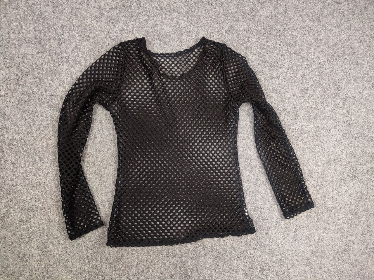 Japanese Brand Y2K mesh hysteric glamour junya watanabe Style Long Sleeve Size US S / EU 44-46 / 1 - 7 Thumbnail