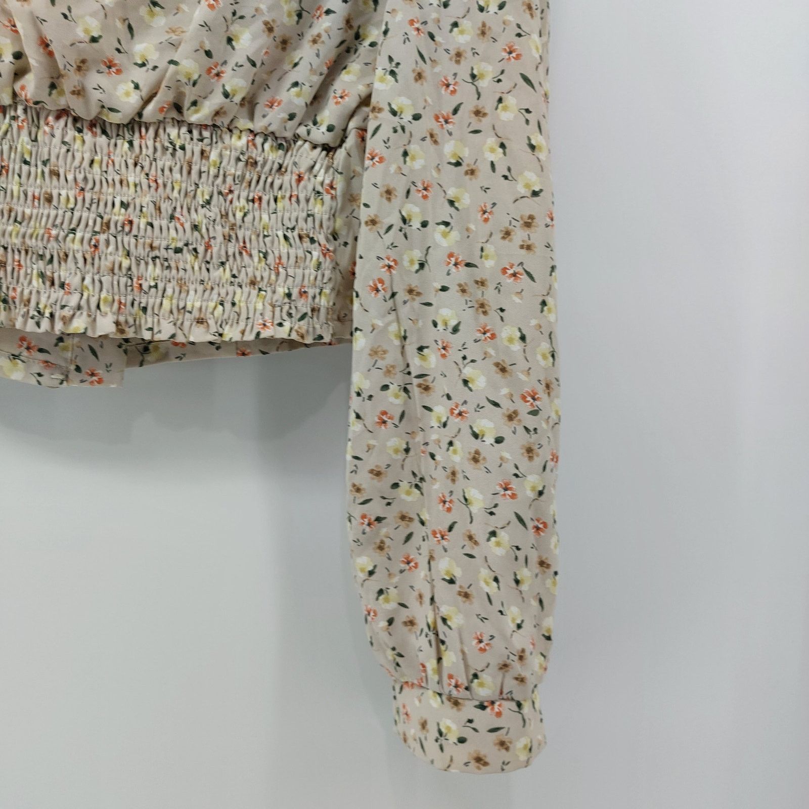 Other Feel In Womens Coquette Floral Sz S Blouse Smocked Waist Top Size S / US 4 / IT 40 - 11 Thumbnail