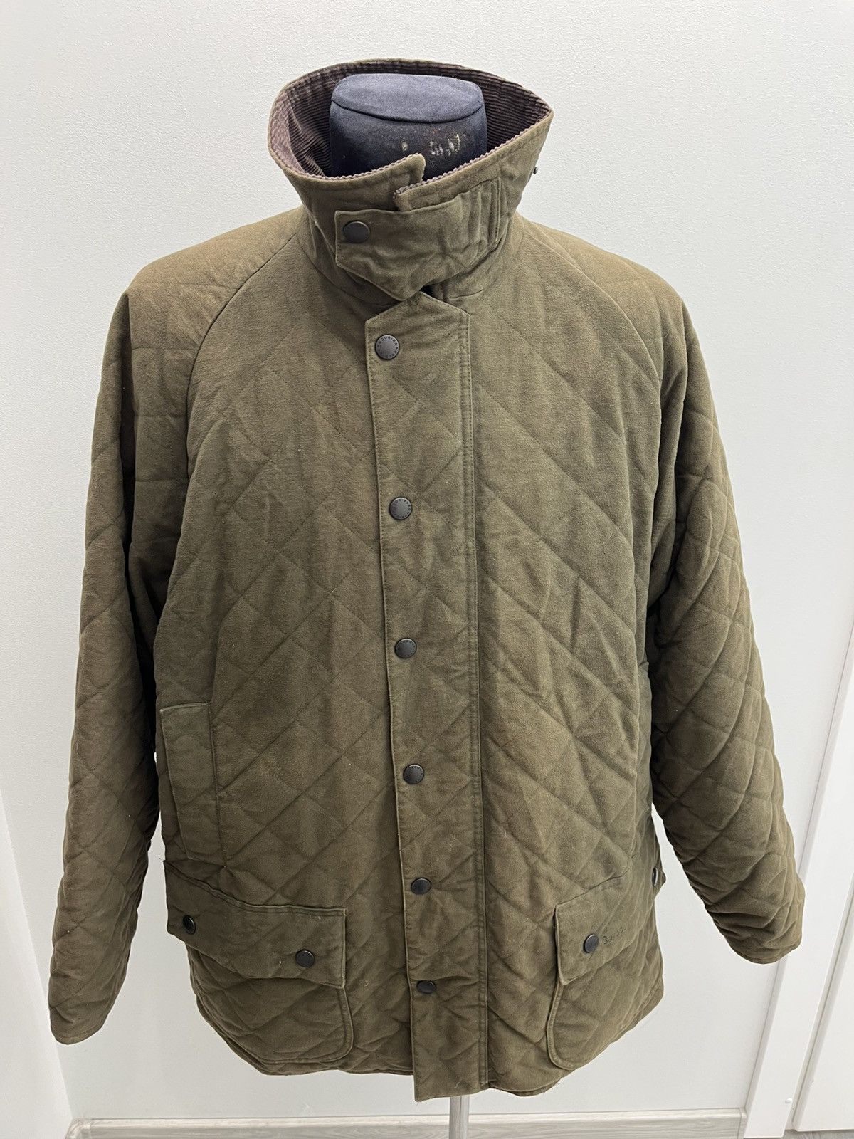 Barbour Vintage Barbour D5 Endurance Waterproof Quilt Heavy Jacket Size US XL / EU 56 / 4 - 3 Thumbnail