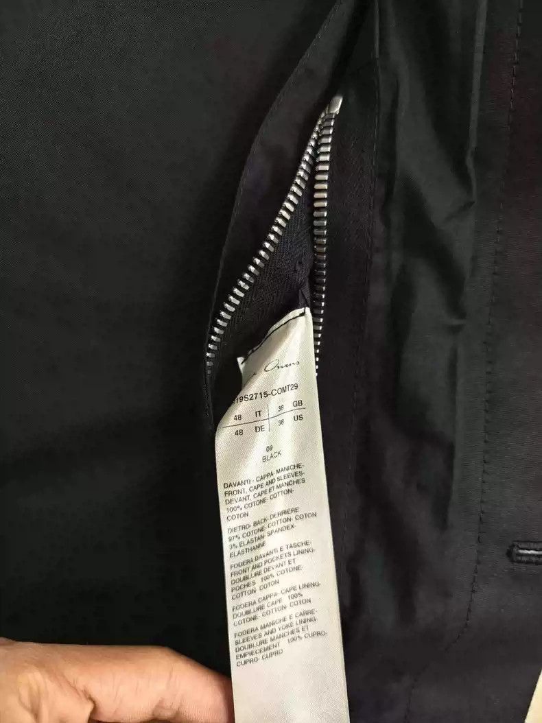 Rick Owens Rick Owens 19SS BABEL seasonal wax patchwork leather jacket Size US L / EU 52-54 / 3 - 4 Thumbnail