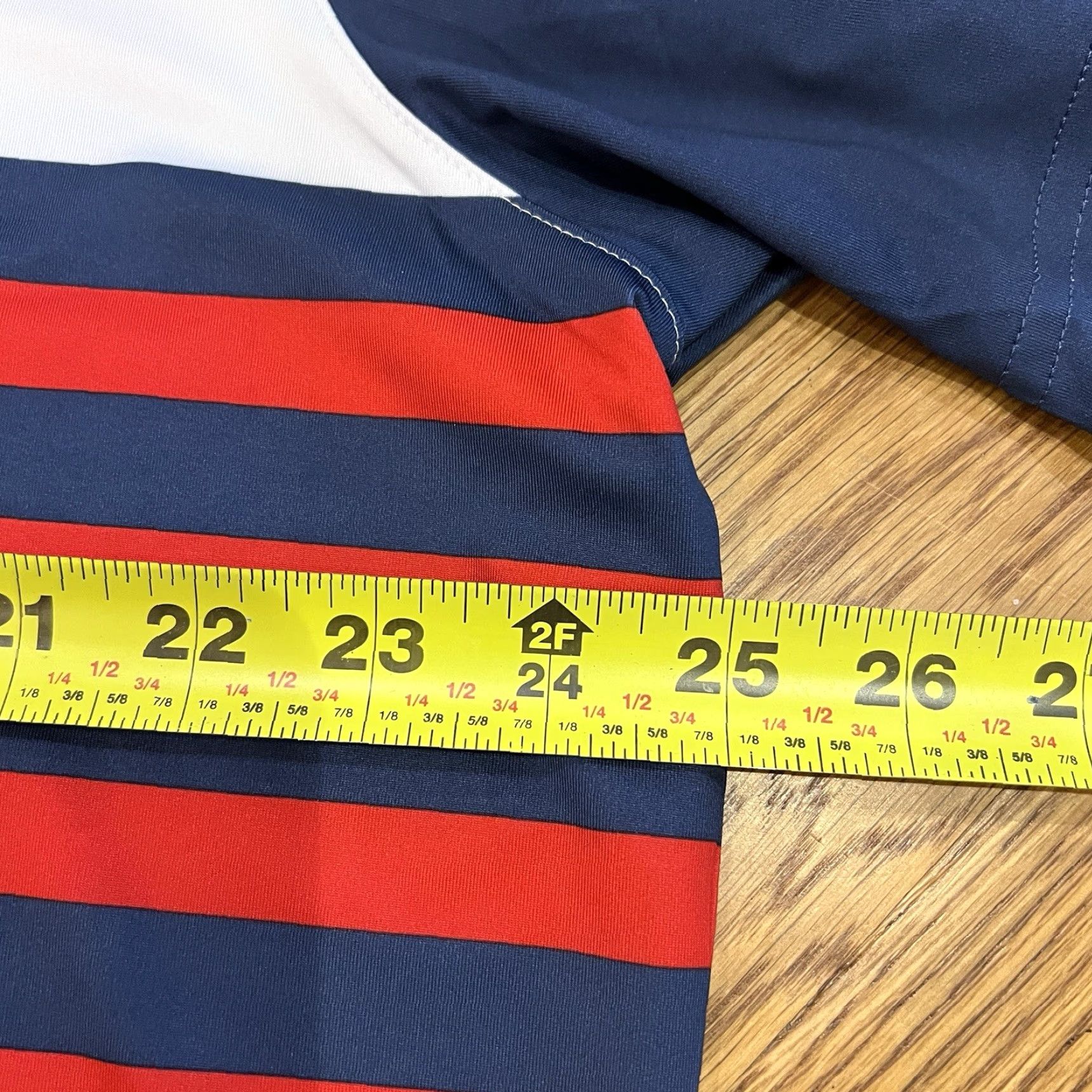 Puma Puma Volition America Polo Shirt Mens XL Blue Red USA Logo Golf Moisture Wicking Quick Dry Size US XL / EU 56 / 4 - 6 Thumbnail