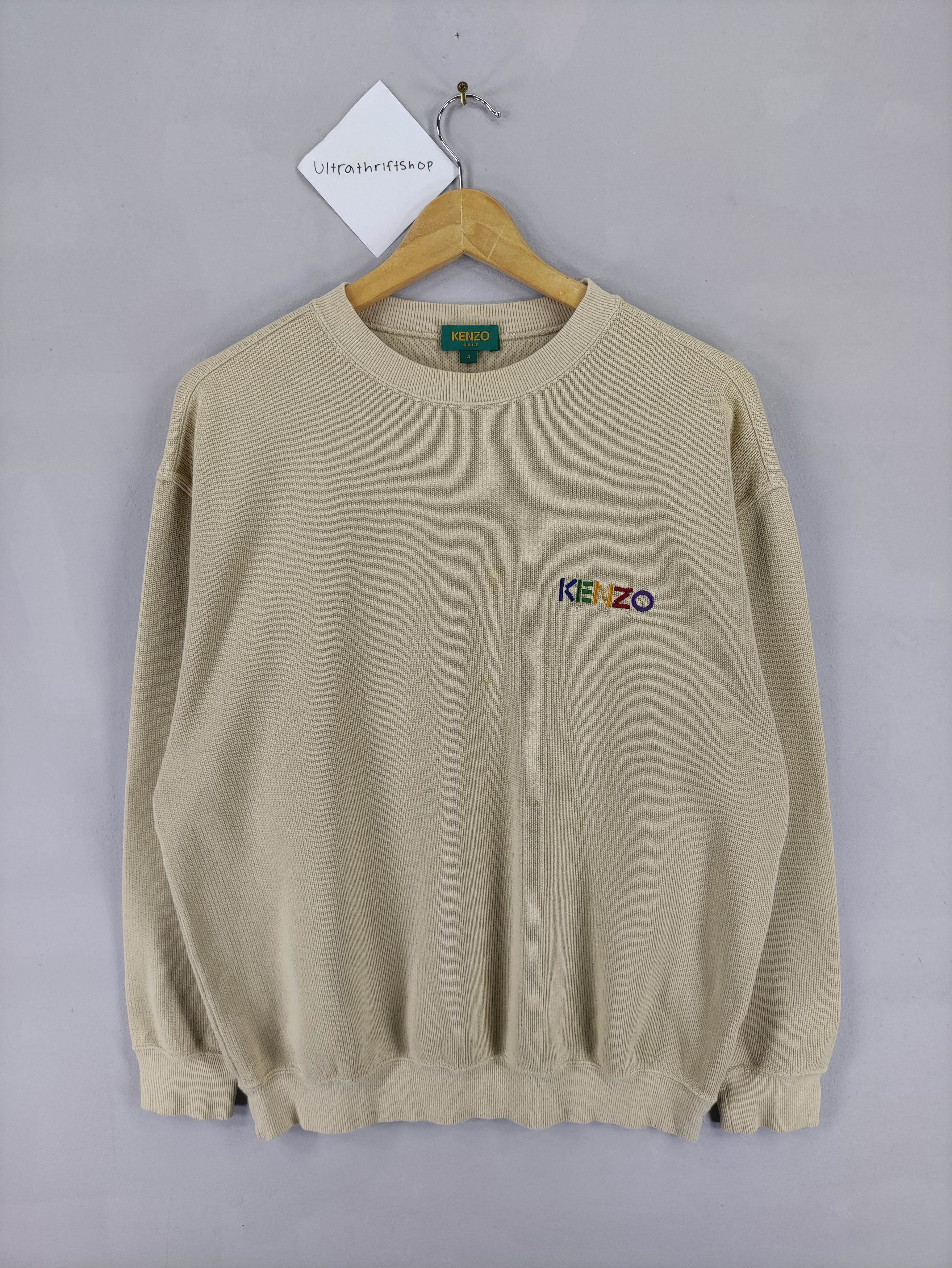 Kenzo Vintage Kenzo Golf Embroidered Logo Swetshirt Jumper Size US L / EU 52-54 / 3 - 2 Thumbnail