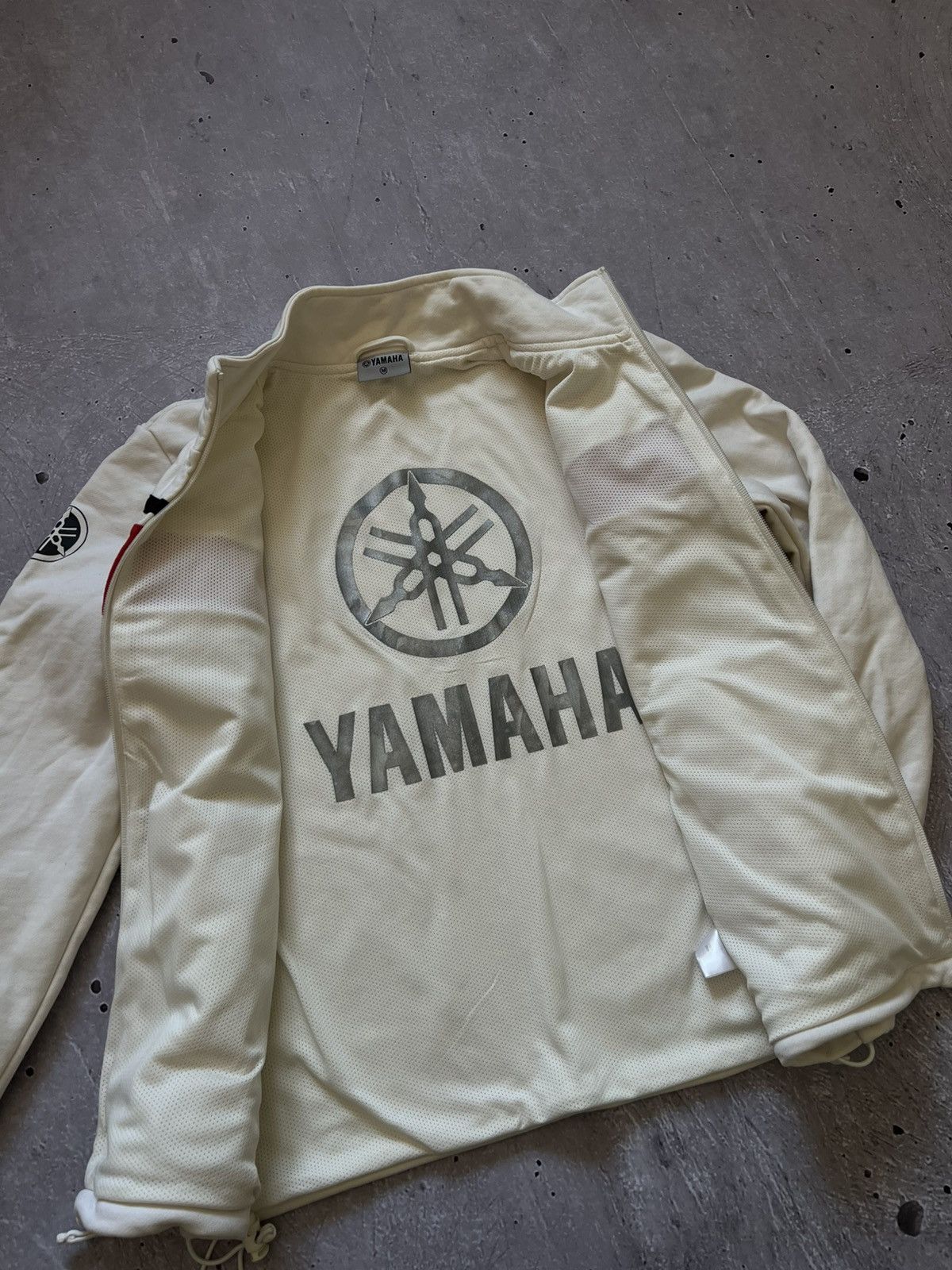 Yamaha YAMAHA Vintage Retro Racing Motorcycle Women's Jacket Size M Size M / US 6-8 / IT 42-44 - 9 Thumbnail