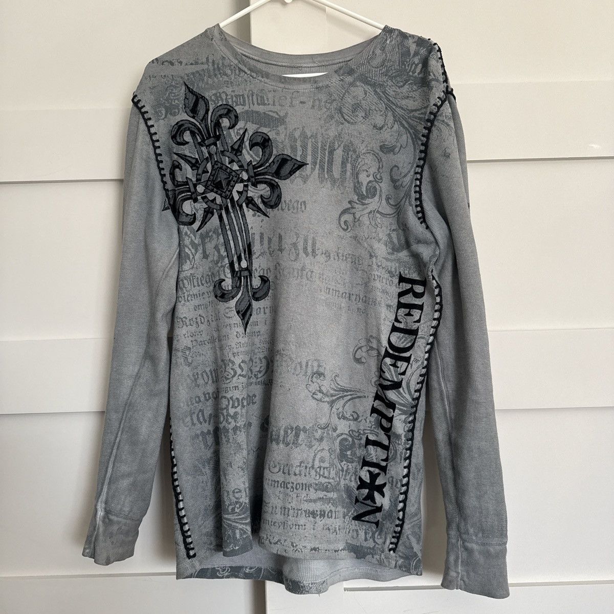 Raw State Raw State Waffle Knit thermal Size US L / EU 52-54 / 3 - 2 Thumbnail