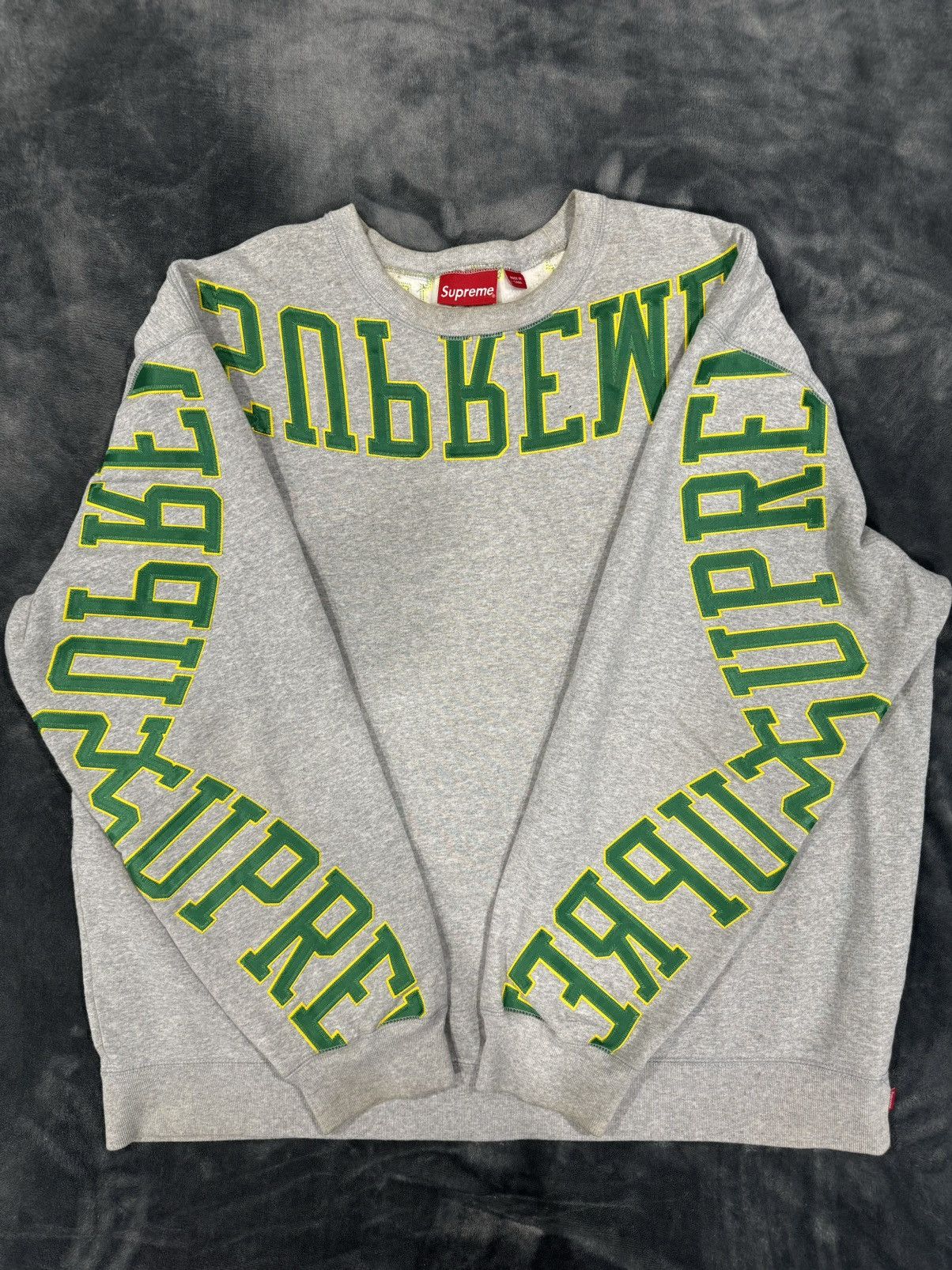 Supreme SUPREME MULTI ARC CREWNECK | Grailed 