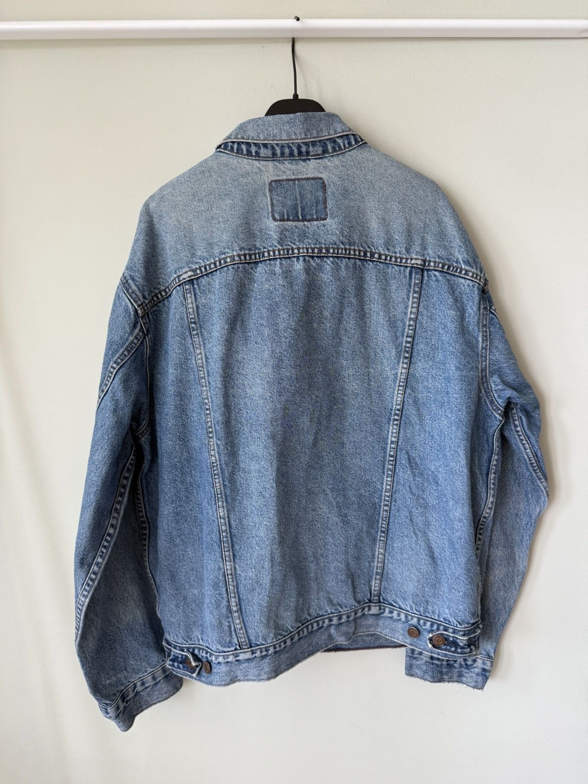 Levi's 2000’s Levi’s Signature denim trucker jacket vintage Size US XL / EU 56 / 4 - 3 Thumbnail