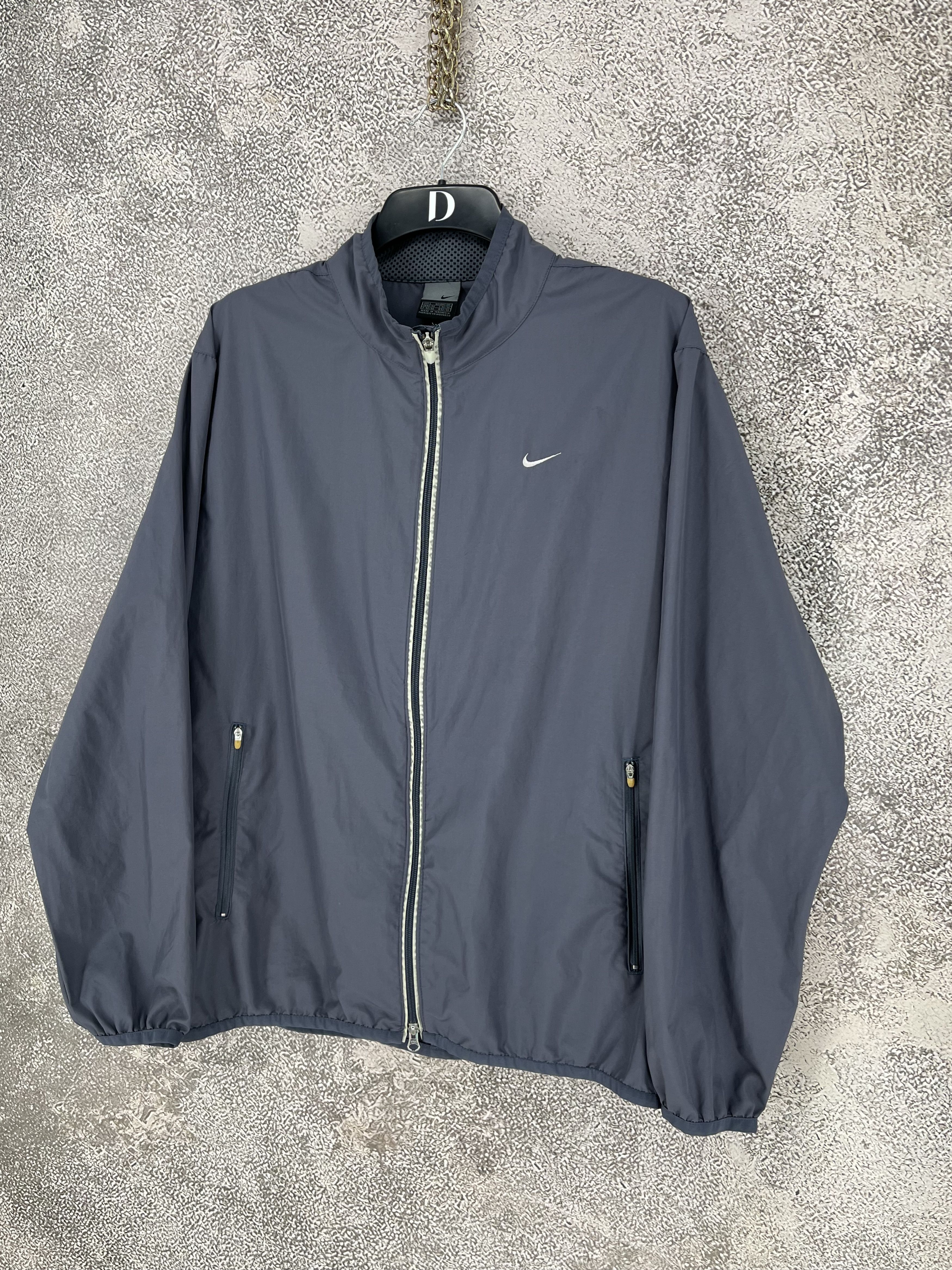 Nike Vintage Y2K Nike Drill jacket Retro Archive 2000s Size US L / EU 52-54 / 3 - 3 Thumbnail