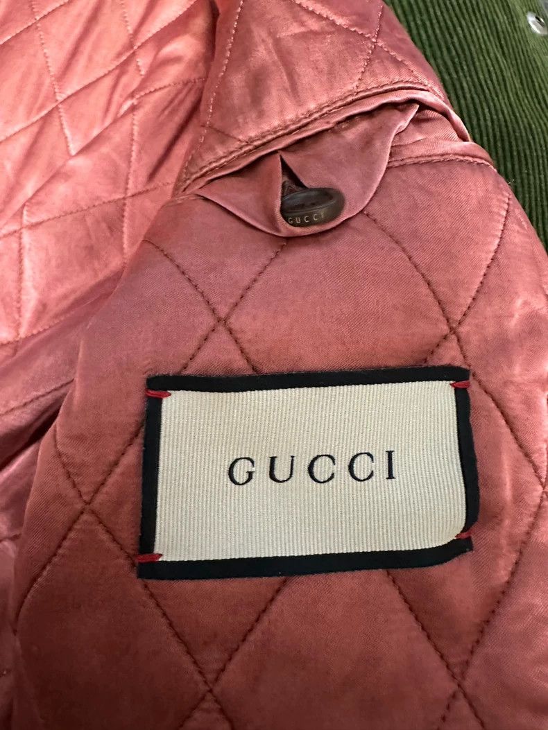 Gucci Gucci Cat head corduroy jacket Size US M / EU 48-50 / 2 - 7 Thumbnail