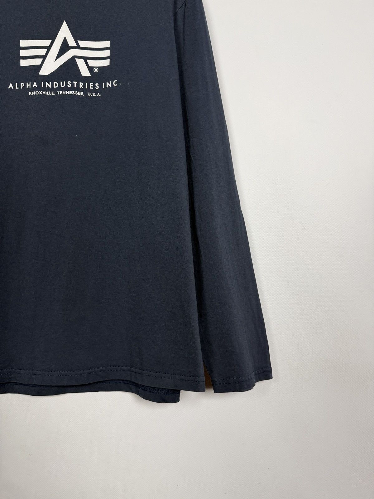 Alpha Industries Alpha Industries Long Sleeve T-Shirt Streetwear Casual 2XL Size US XXL / EU 58 / 5 - 5 Thumbnail