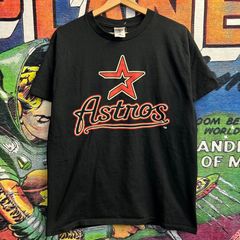 Vintage Y2K Essential Houston Astros Baseball Ringer T-Shirt