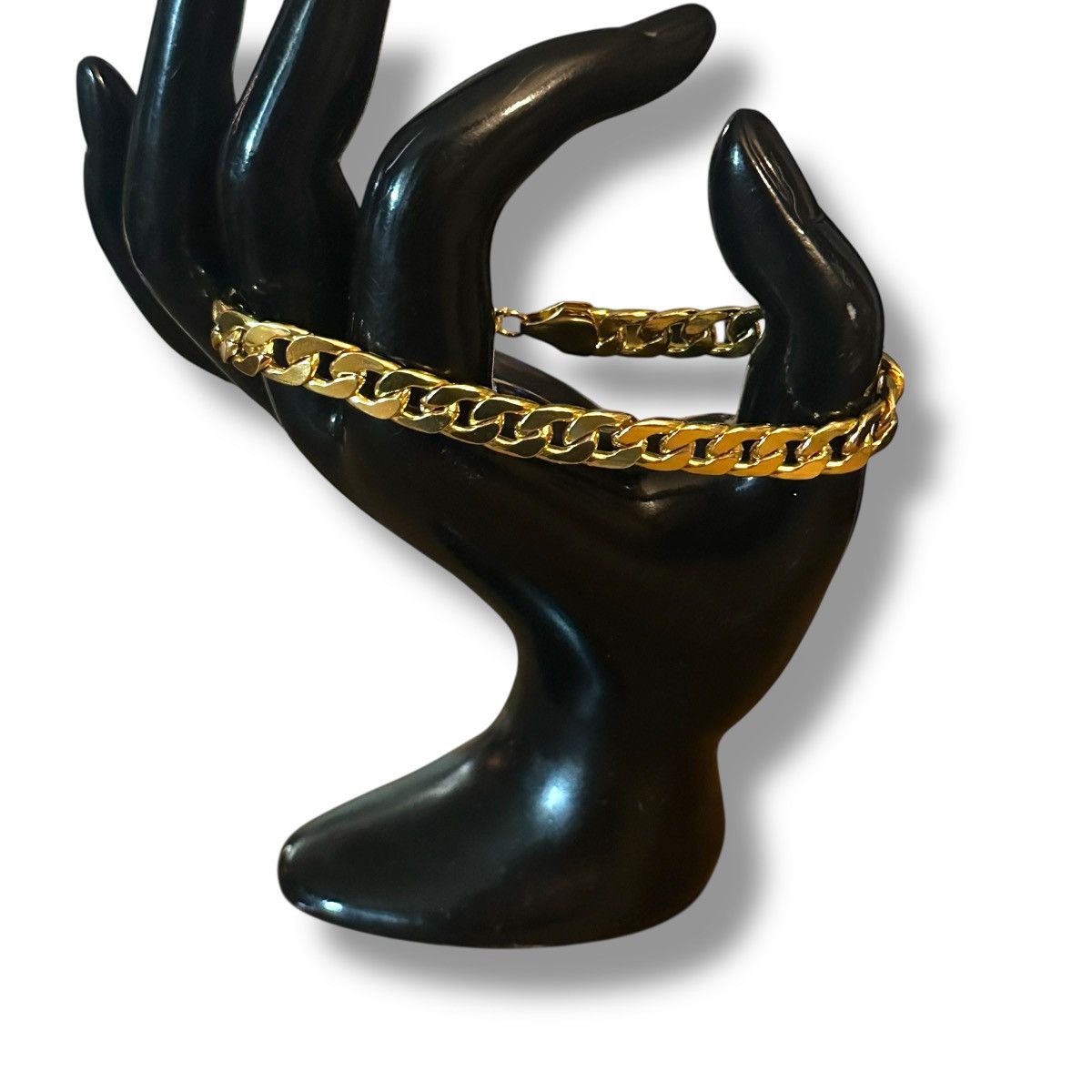 Other Gold tone curb link chain bracelet Size ONE SIZE - 3 Thumbnail