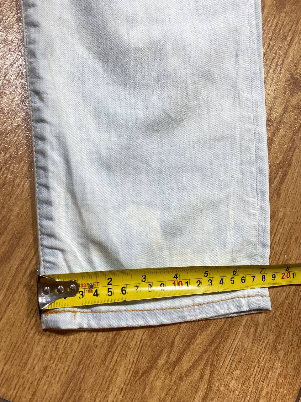 Polo Ralph Lauren Vintage Polo Ralph Lauren Faded Blue Straight Leg Jeans Size US 30 / EU 46 - 9 Thumbnail
