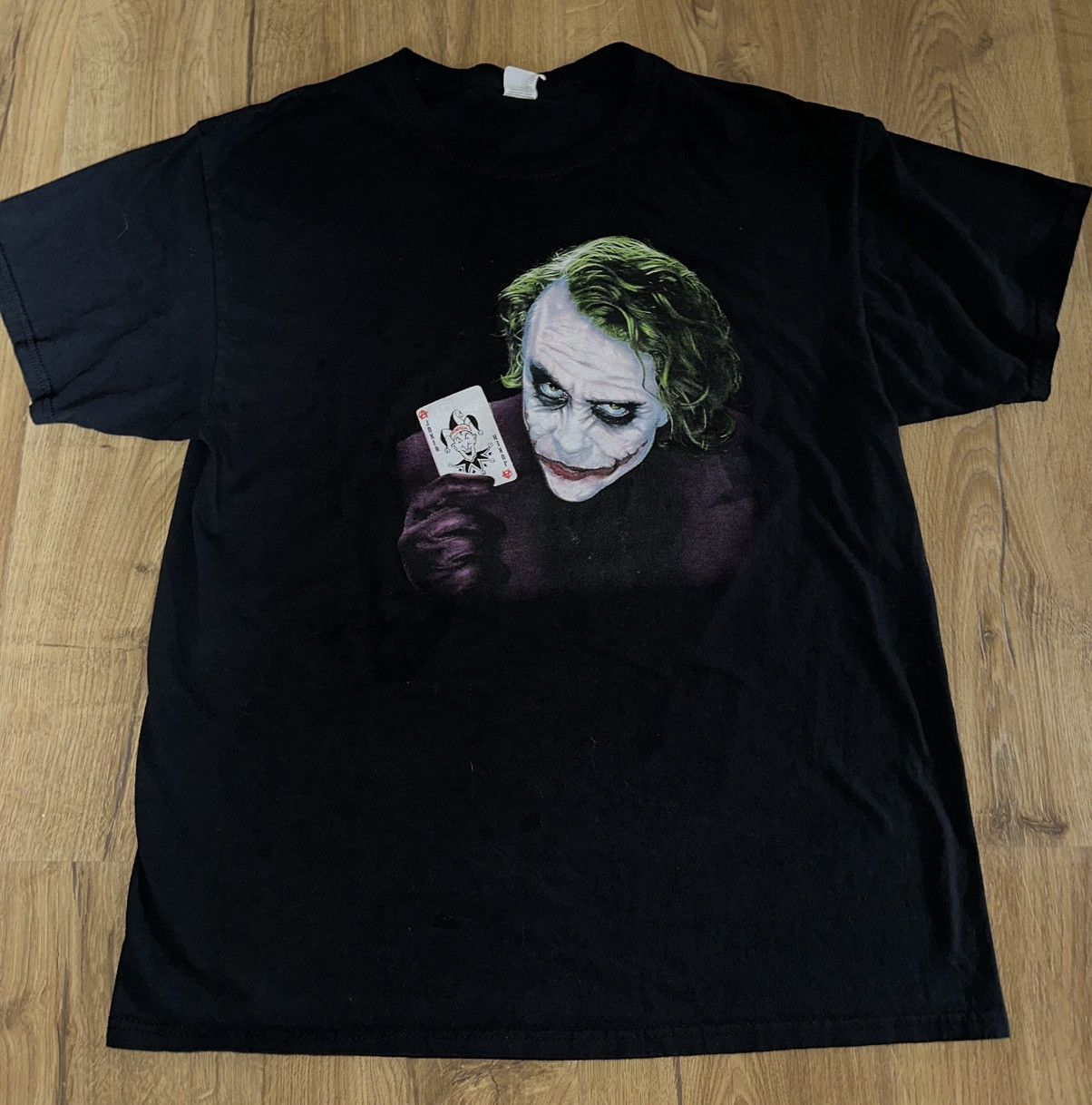The Dark Knight ジョーカー Tシャツ 90s USA製 L 00s THE DARK KNIGHT
