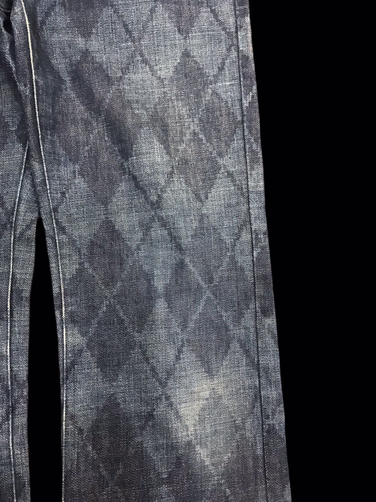 Japanese Brand 💥ARCHIVAL💥EDGE RUPERT ARTISANAL FULL DIAMOND DENIM F159 Size US 27 - 5 Thumbnail