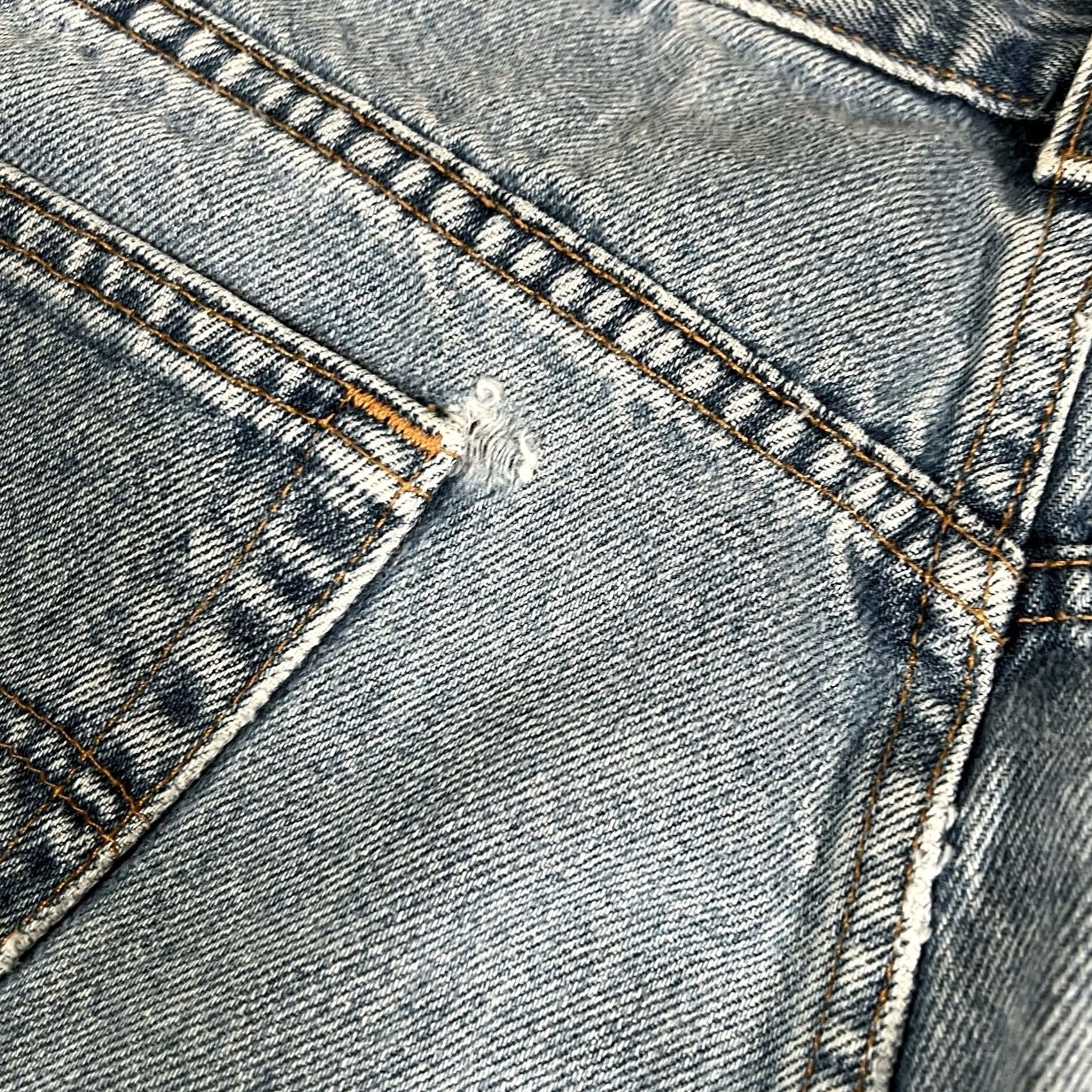 Levi's VINTAGE Levi’s 550 Jeans Men’s 32x30 Blue Denim Relaxed Straight 550 Model Denim Made in Mexico T Mens Size US 32 / EU 48 - 4 Thumbnail