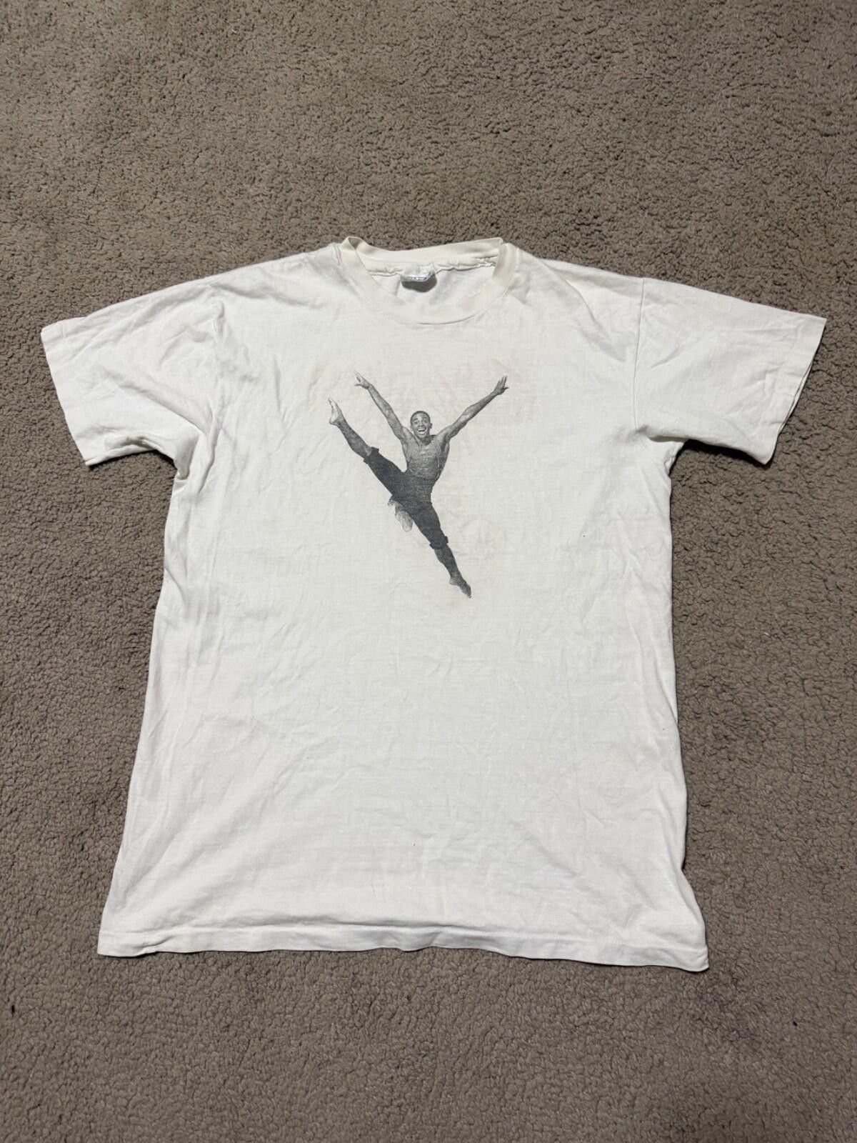 Hanes Rare 90s Vintage Arthur Mitchell Ballet Dancer Graphic Tee L Size US L / EU 52-54 / 3 - 1 Thumbnail