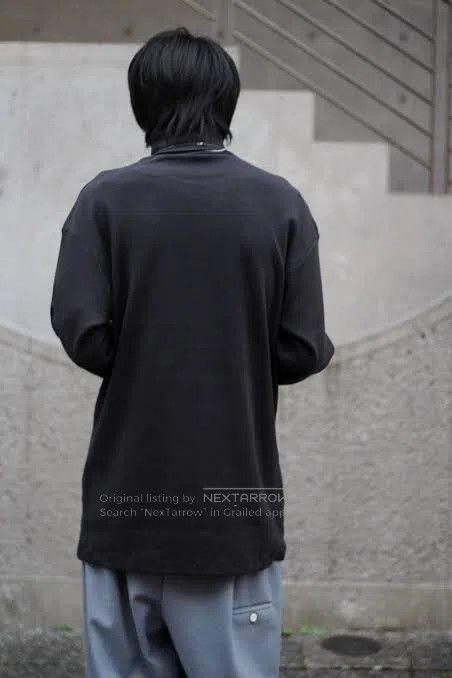 N.Hoolywood N.HOOLYWOOD Waffle-style high-neck long-sleeve shirt| Size US M / EU 48-50 / 2 - 3 Thumbnail