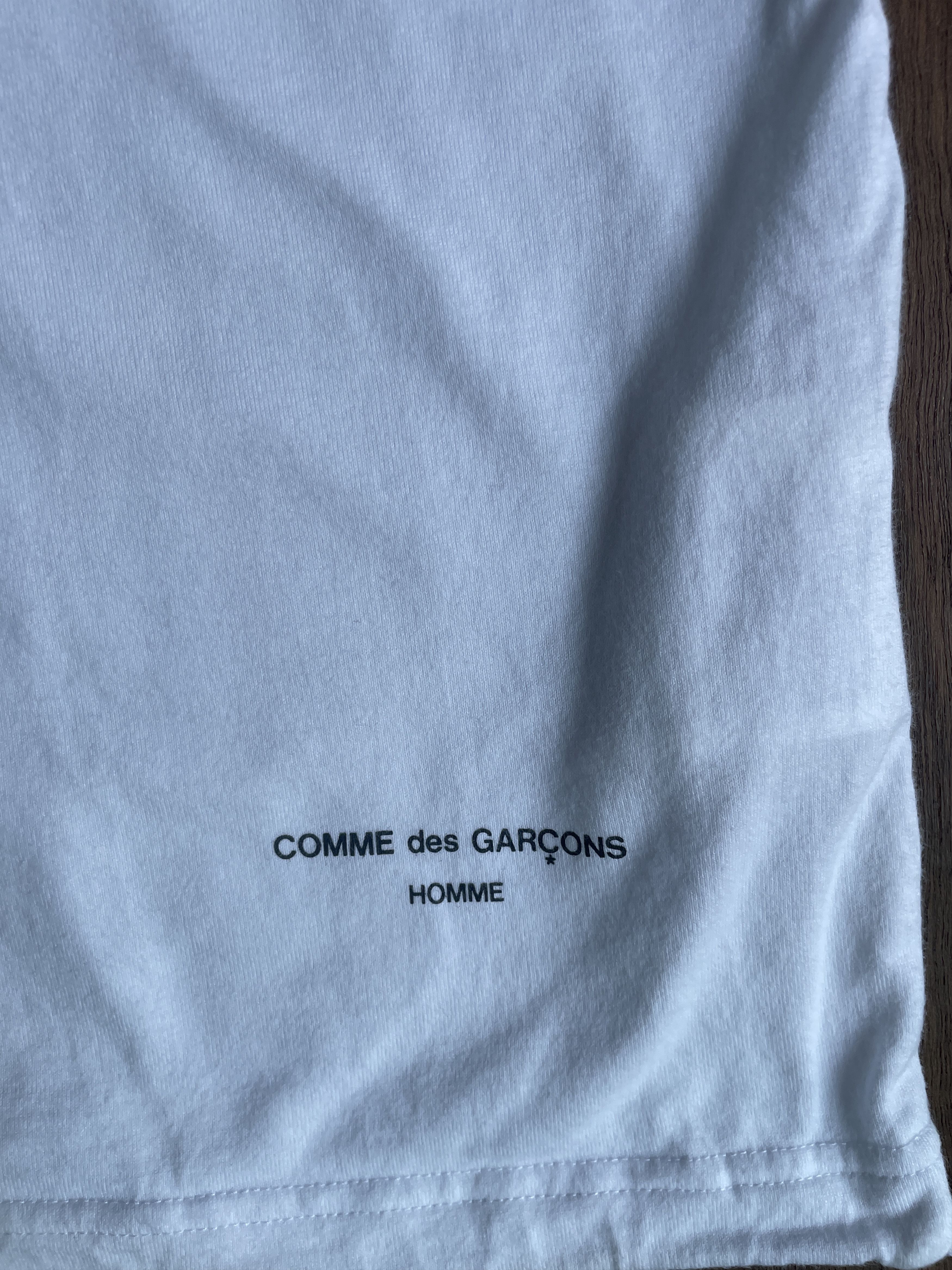 Comme des Garcons Comme des Garcons Draw String Logo Tee Size US L / EU 52-54 / 3 - 3 Thumbnail