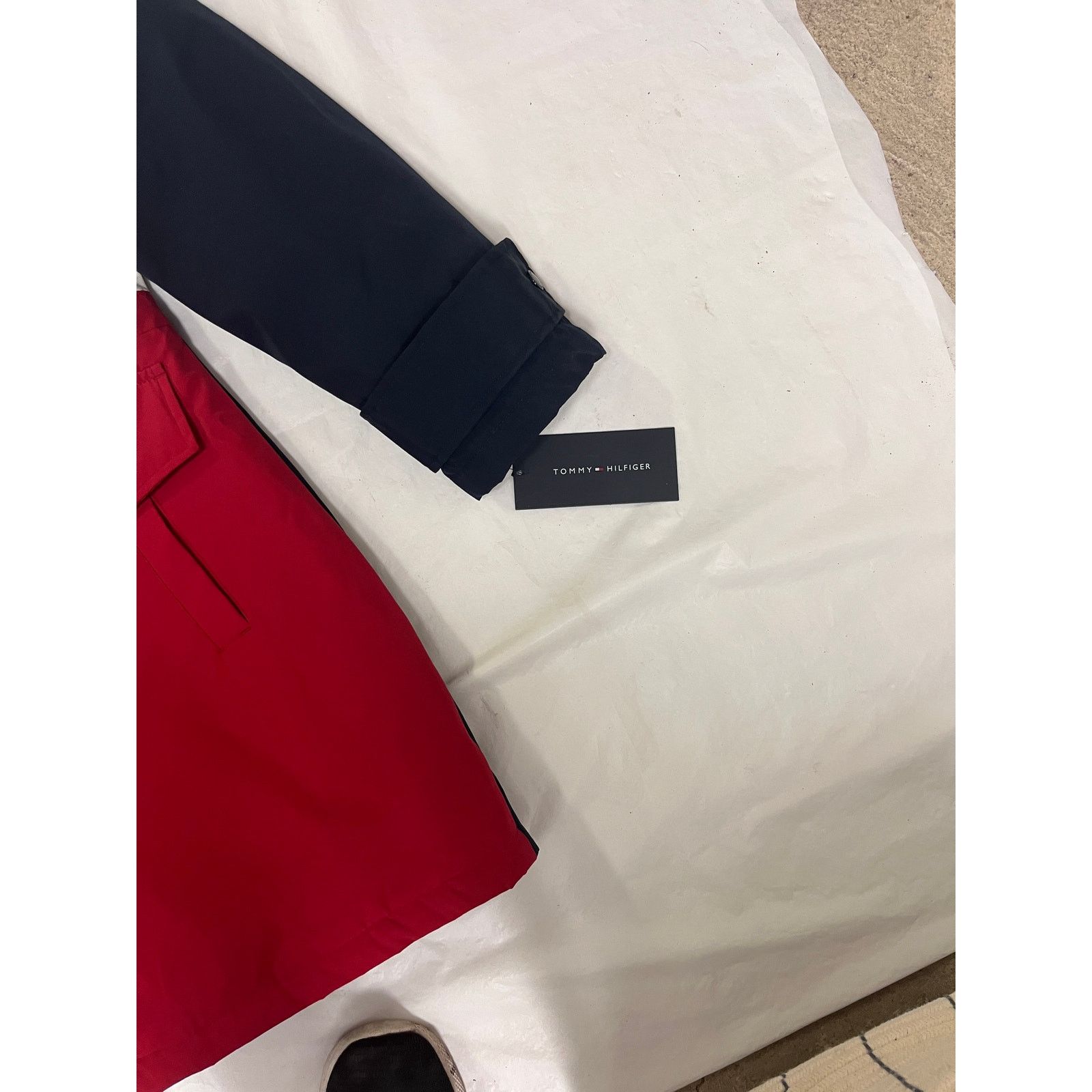 Tommy Hilfiger TOMMY HILFIGER Red & Blue Coat Size L NEW Size L / US 10 / IT 46 - 14 Thumbnail