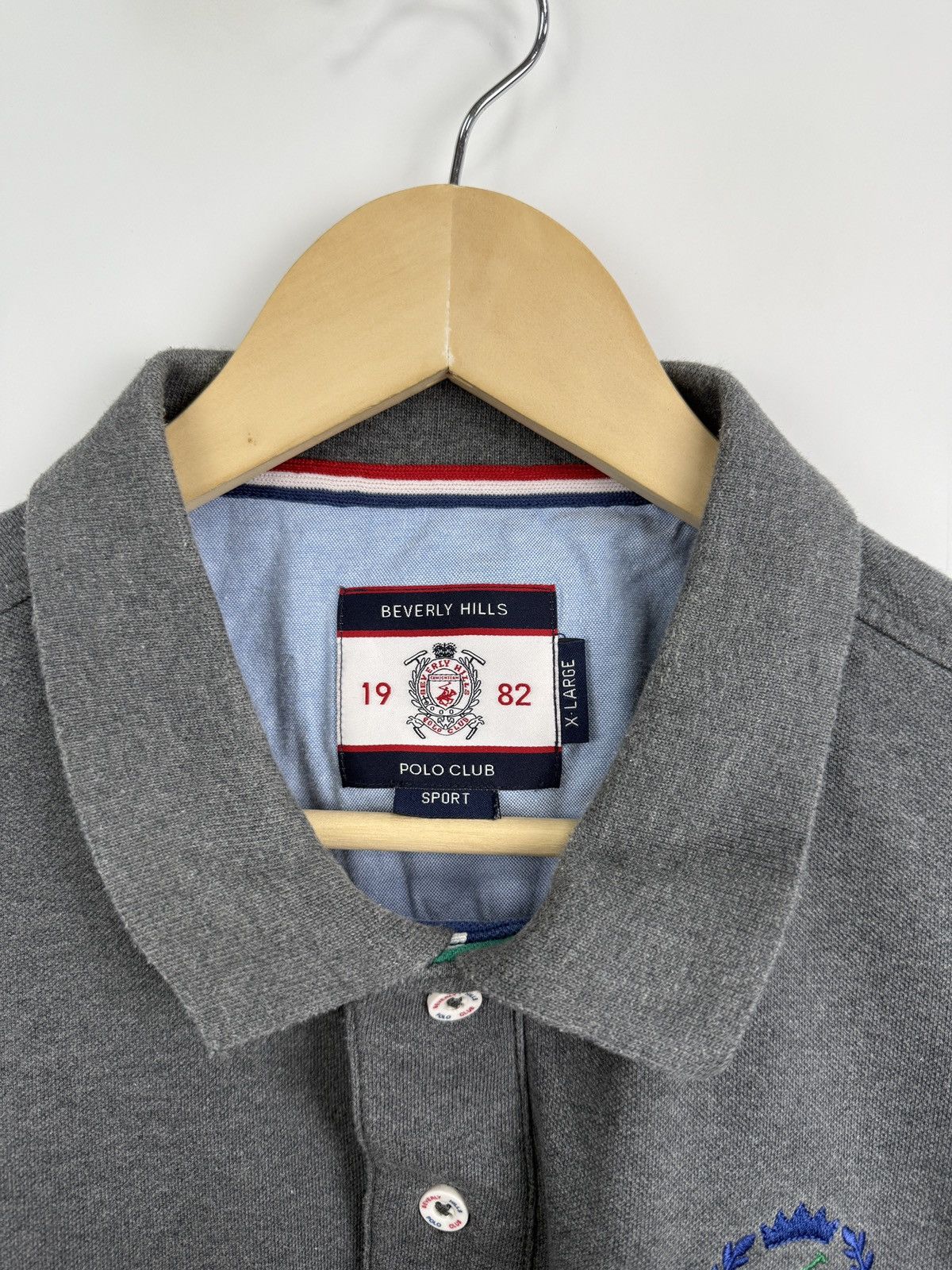 Beverly Hills Polo Club 🇺🇸 Vintage Beverly Hills Polo Club Camden Team Polo T-Shirt Size US XL / EU 56 / 4 - 7 Thumbnail