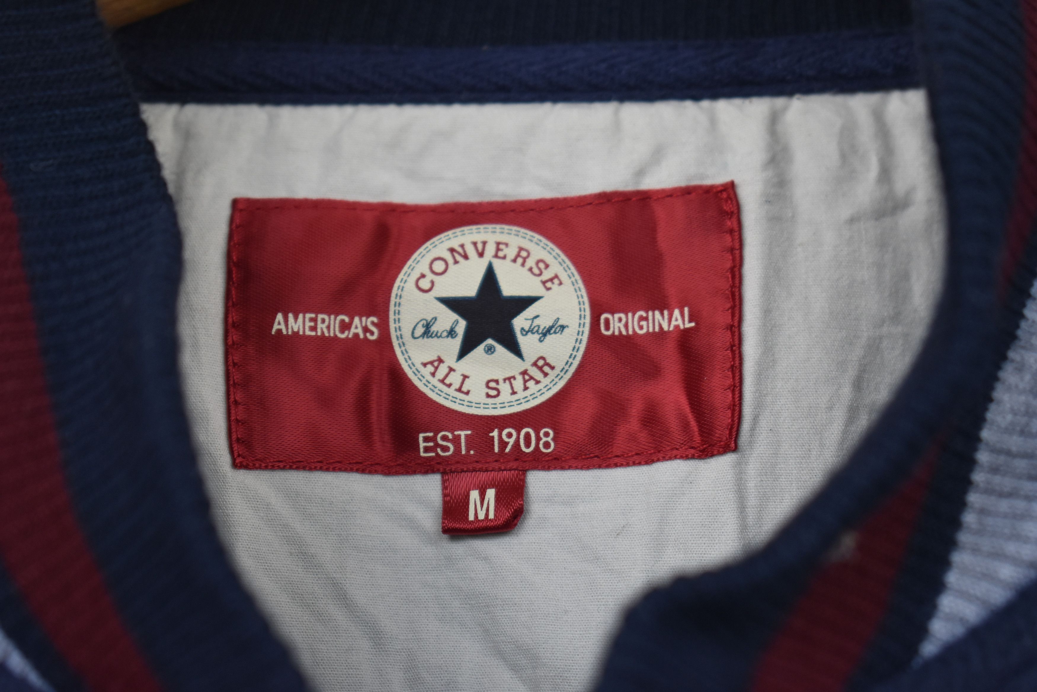 Converse × Vintage Vintage Converse Varsity Medium Size Size US M / EU 48-50 / 2 - 5 Thumbnail