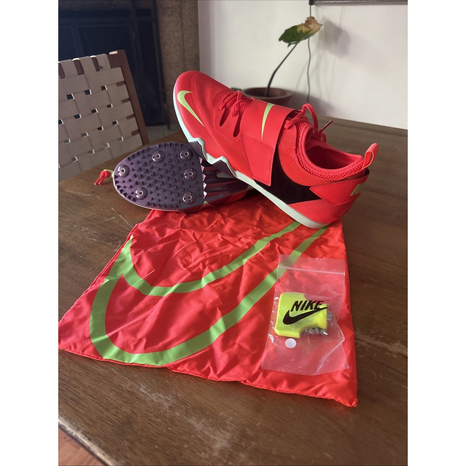 Nike Nike Zoom Pole Vault Elite Track Shoes Mens Size 13 New Size US 13 / EU 46 - 2 Thumbnail