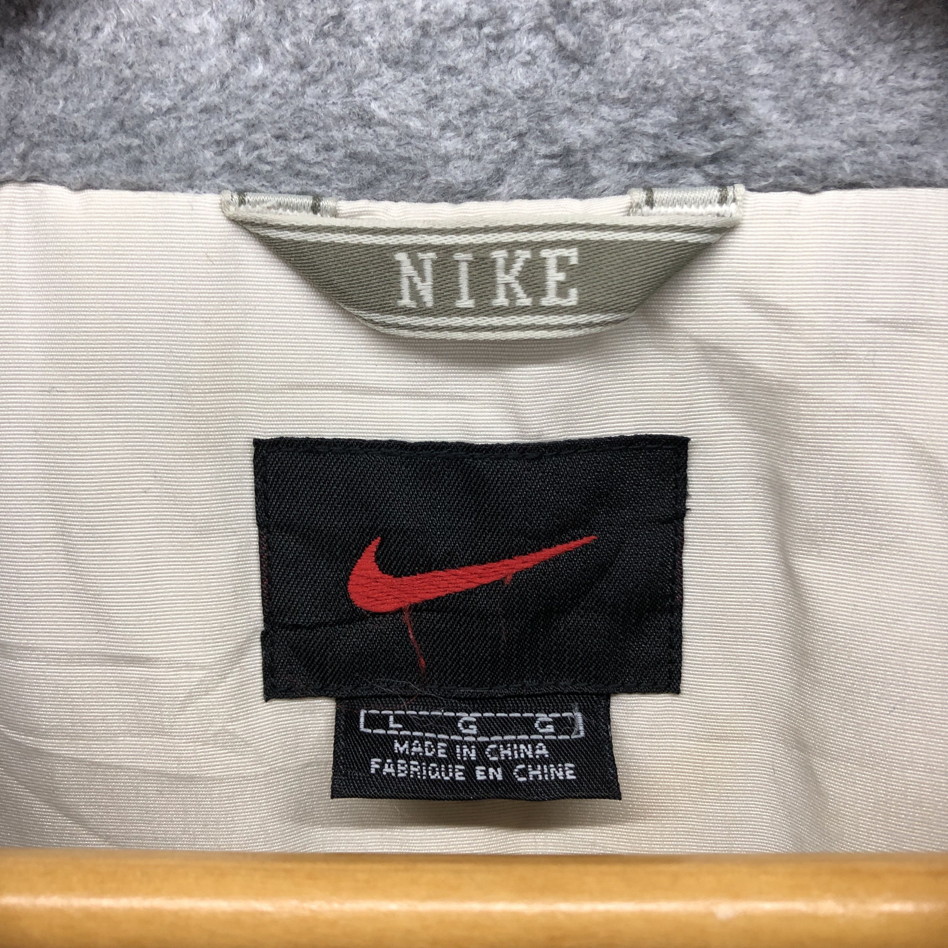 Nike Vintage NIKE BLACK LABEL Zipper Jacket #0483/T Size US L / EU 52-54 / 3 - 10 Thumbnail