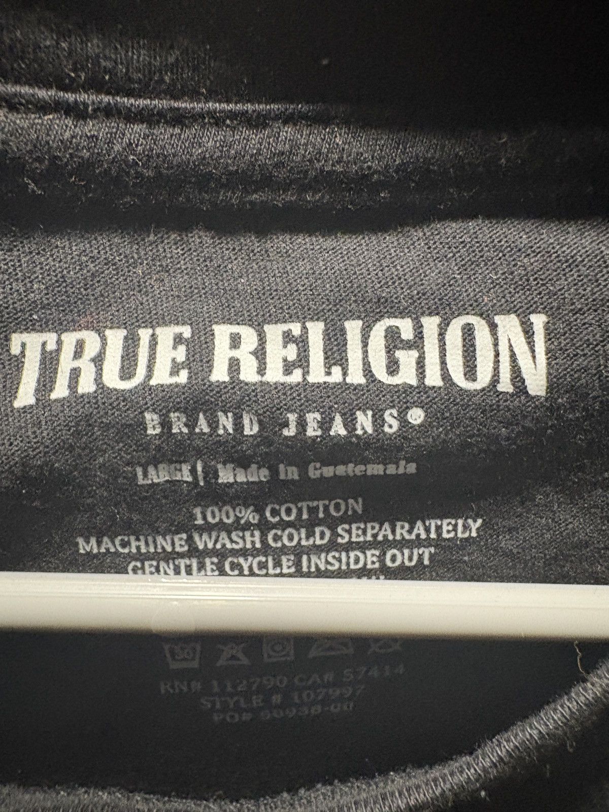 True Religion Black and white True Religion T Shirt Size US L / EU 52-54 / 3 - 2 Thumbnail