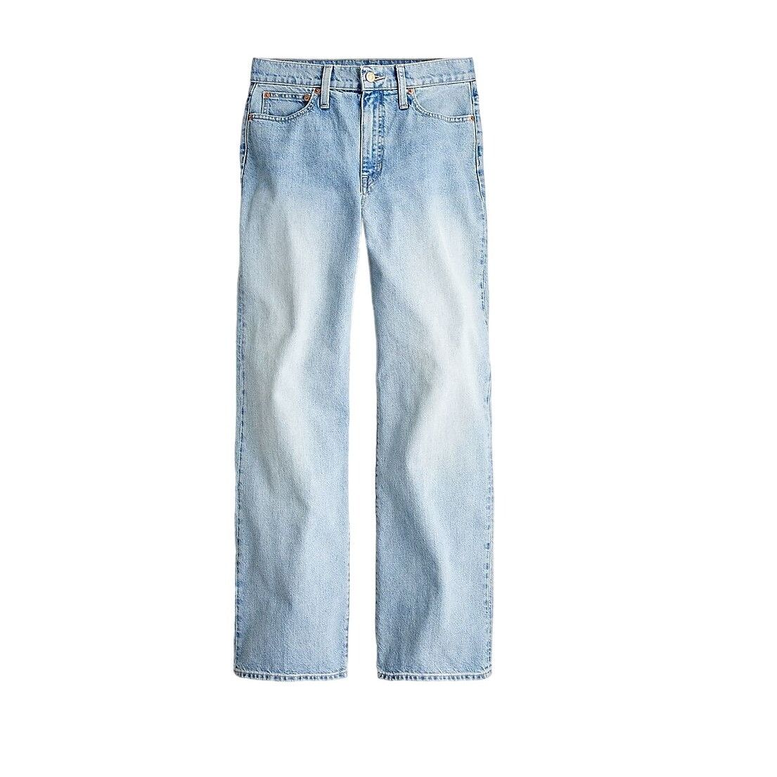 J.Crew NWT J.Crew $138 Women's 29 High-rise '90s wide-leg Jeans Med Size 29" - 1 Thumbnail