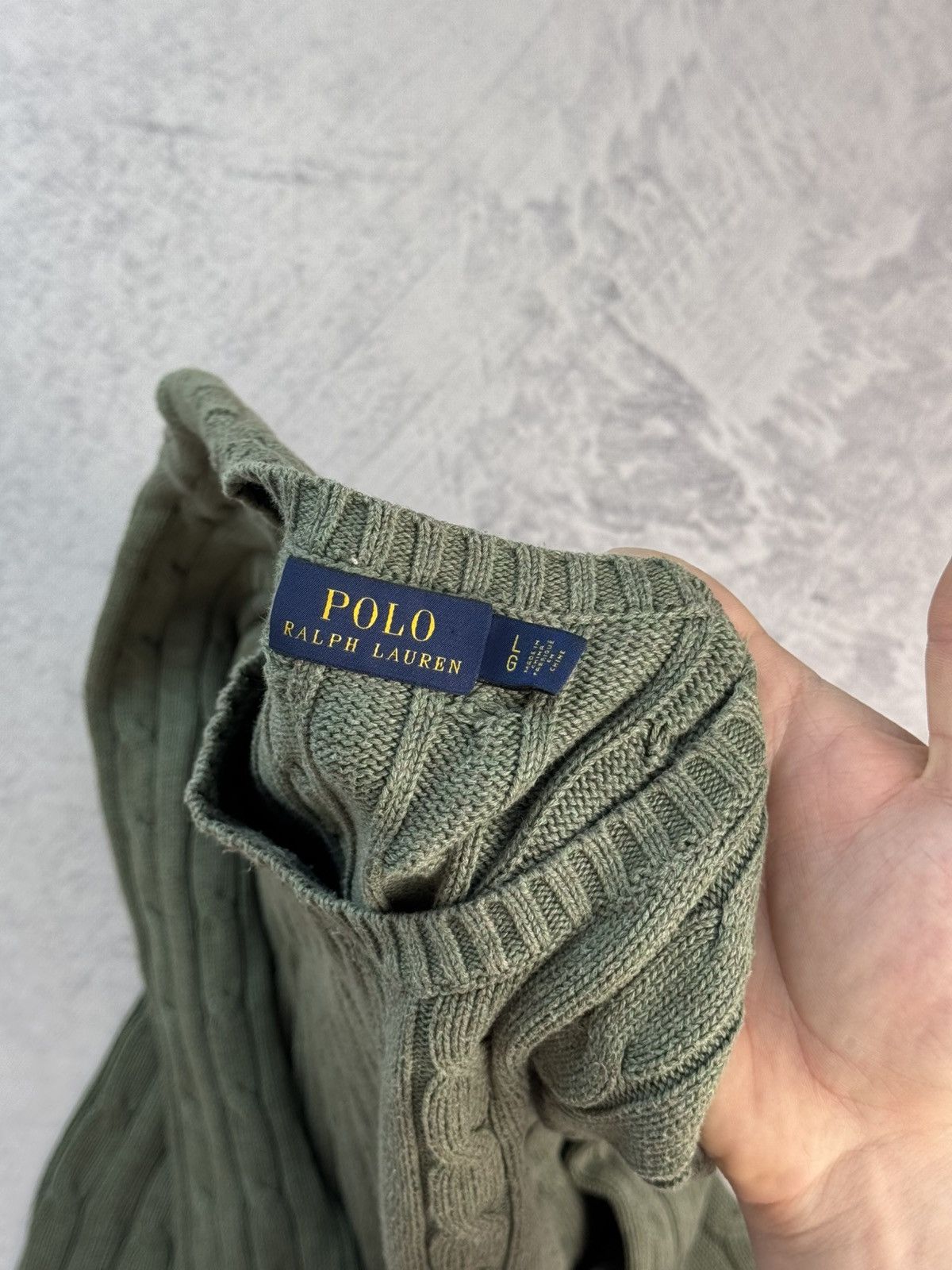 Polo Ralph Lauren × Ralph Lauren × Vintage POLO RALPH LAUREN VINTAGE BASIC LOGO OVERSIZE SWEATER Size US L / EU 52-54 / 3 - 5 Thumbnail