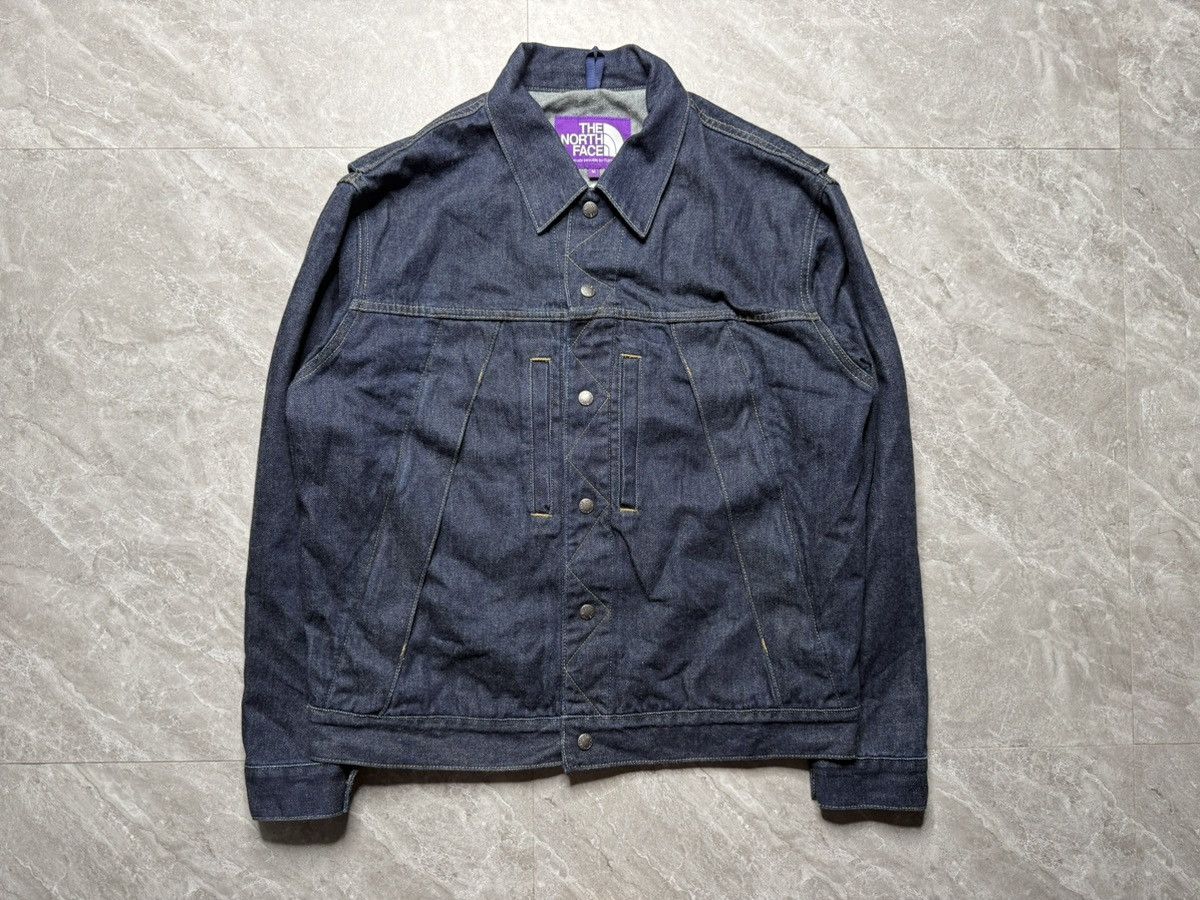 Nanamica × The North Face Purple Label TNF X NANAMICA Purple Label Denim Windstopper Field JKT Size US M / EU 48-50 / 2 - 2 Thumbnail