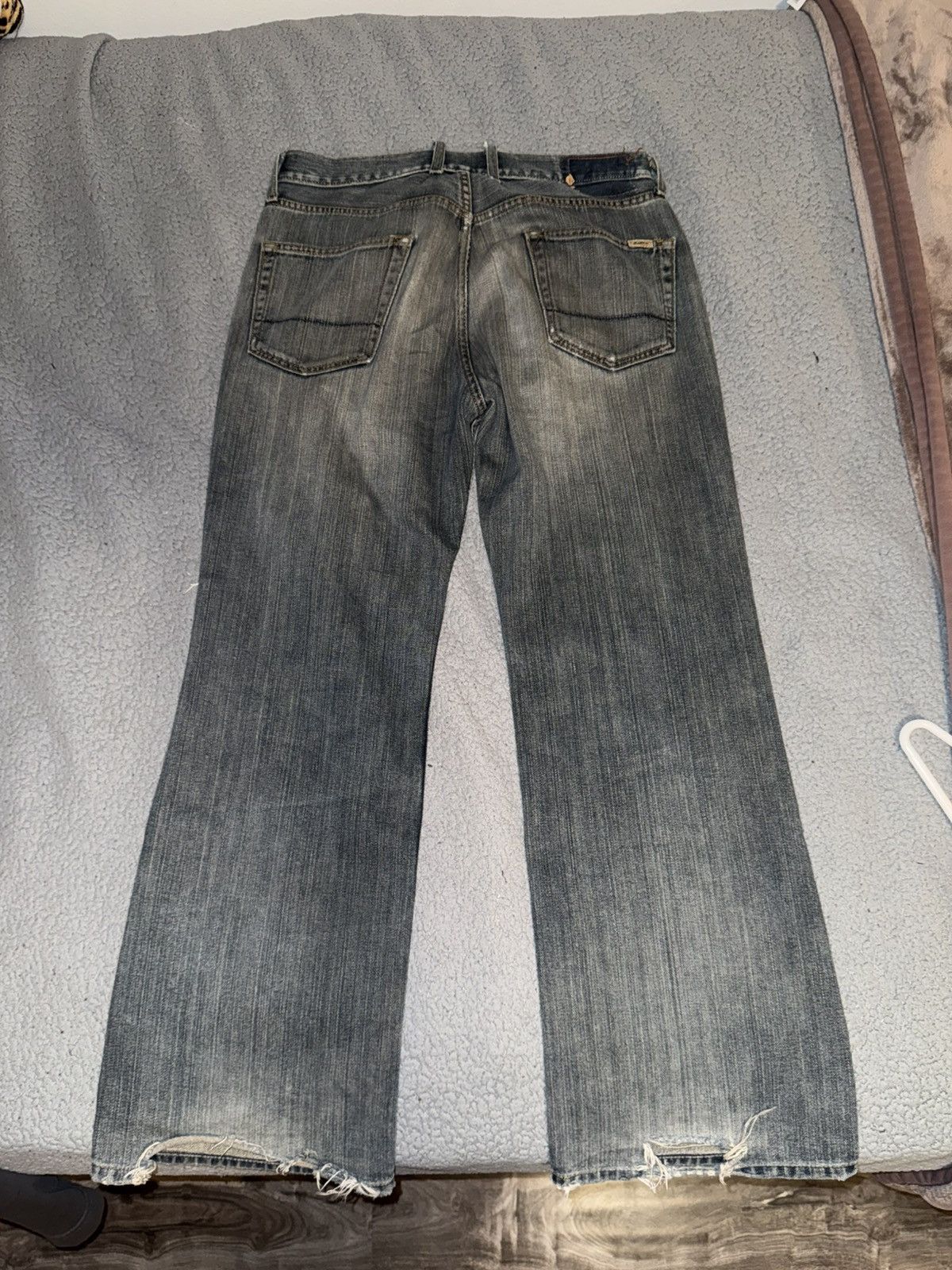 Levi's Vintage Clothing Levis Distressed denim Size US 33 - 2 Thumbnail