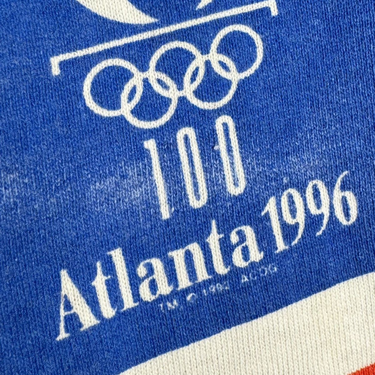Champion Vintage 1996 Champion Atlanta USA Olympics T Shirt Size US XL / EU 56 / 4 - 5 Thumbnail