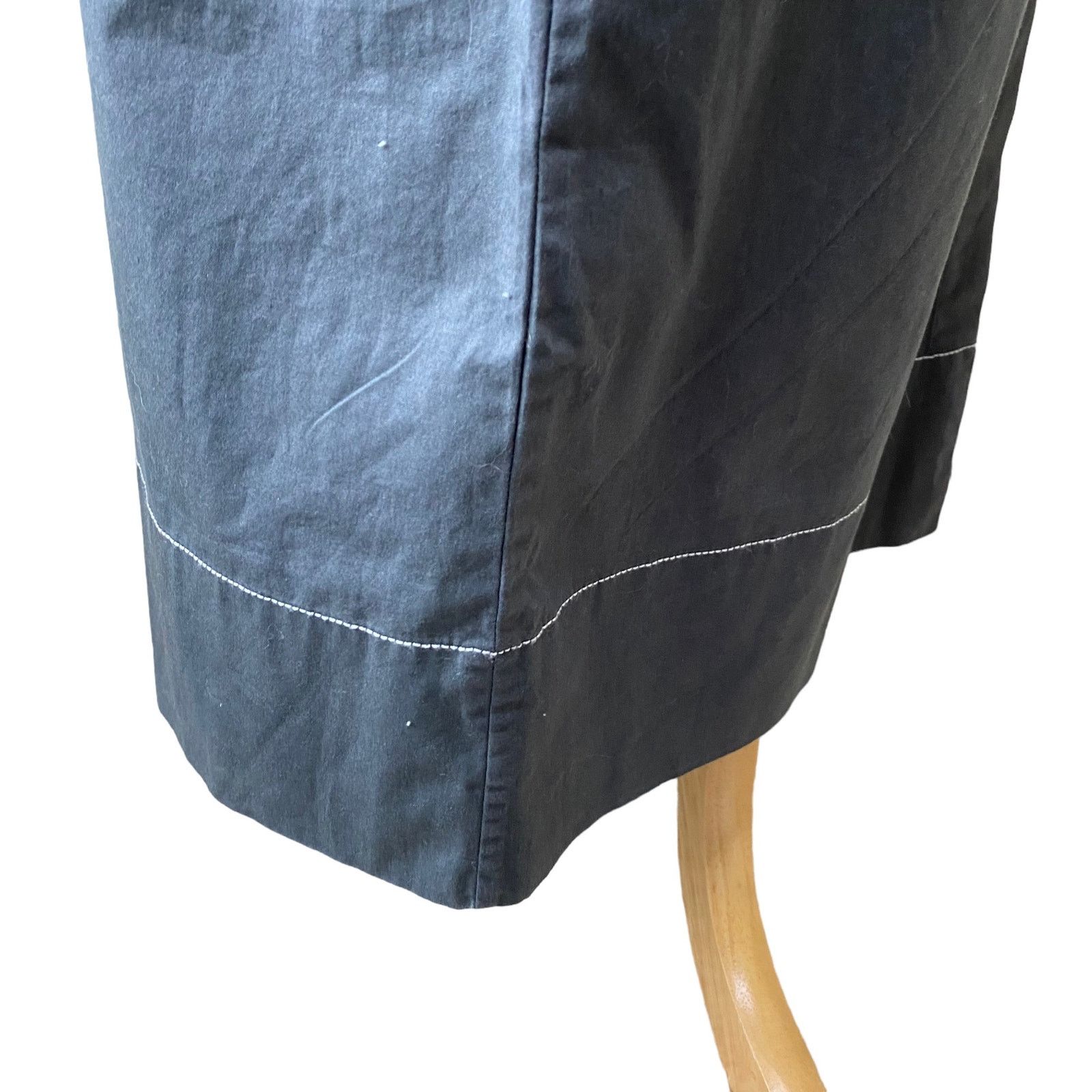 Kowtow KOWTOW Belted Scoop Neck Sleeveless Maxi Dress Gray Medium Size M / US 6-8 / IT 42-44 - 8 Thumbnail